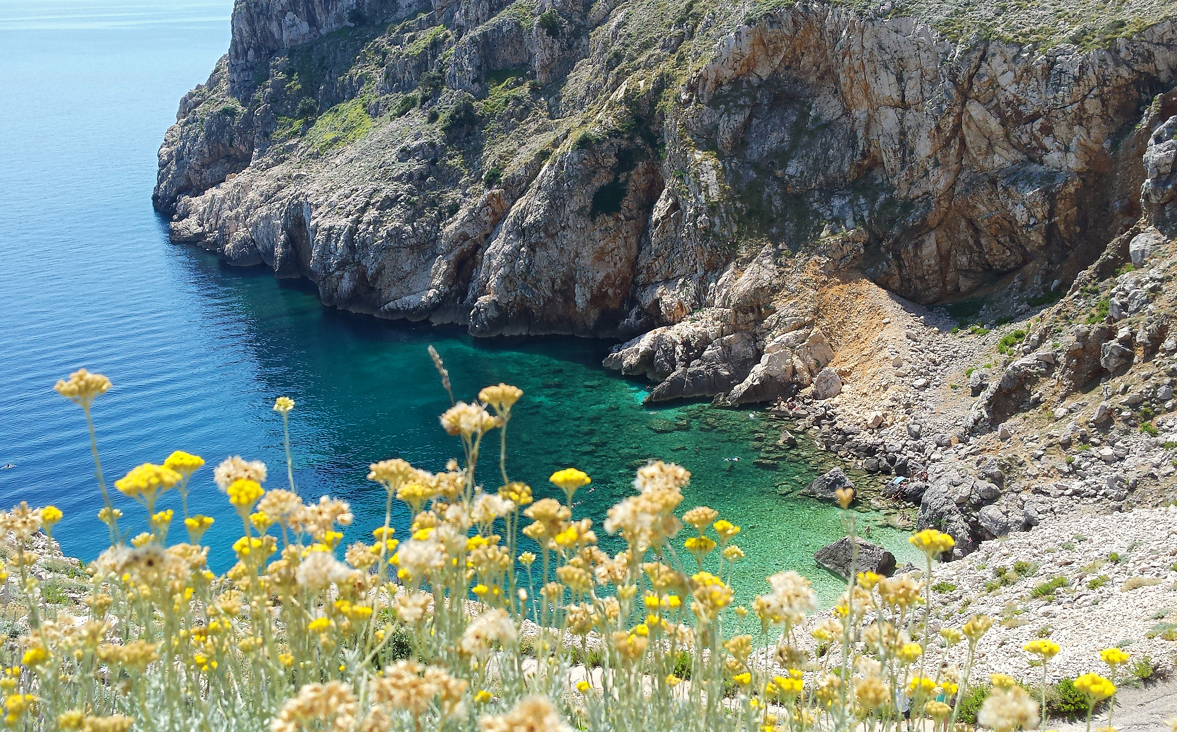 Uvala Mali Bok kod mjesta Orlec na otoku Cresu