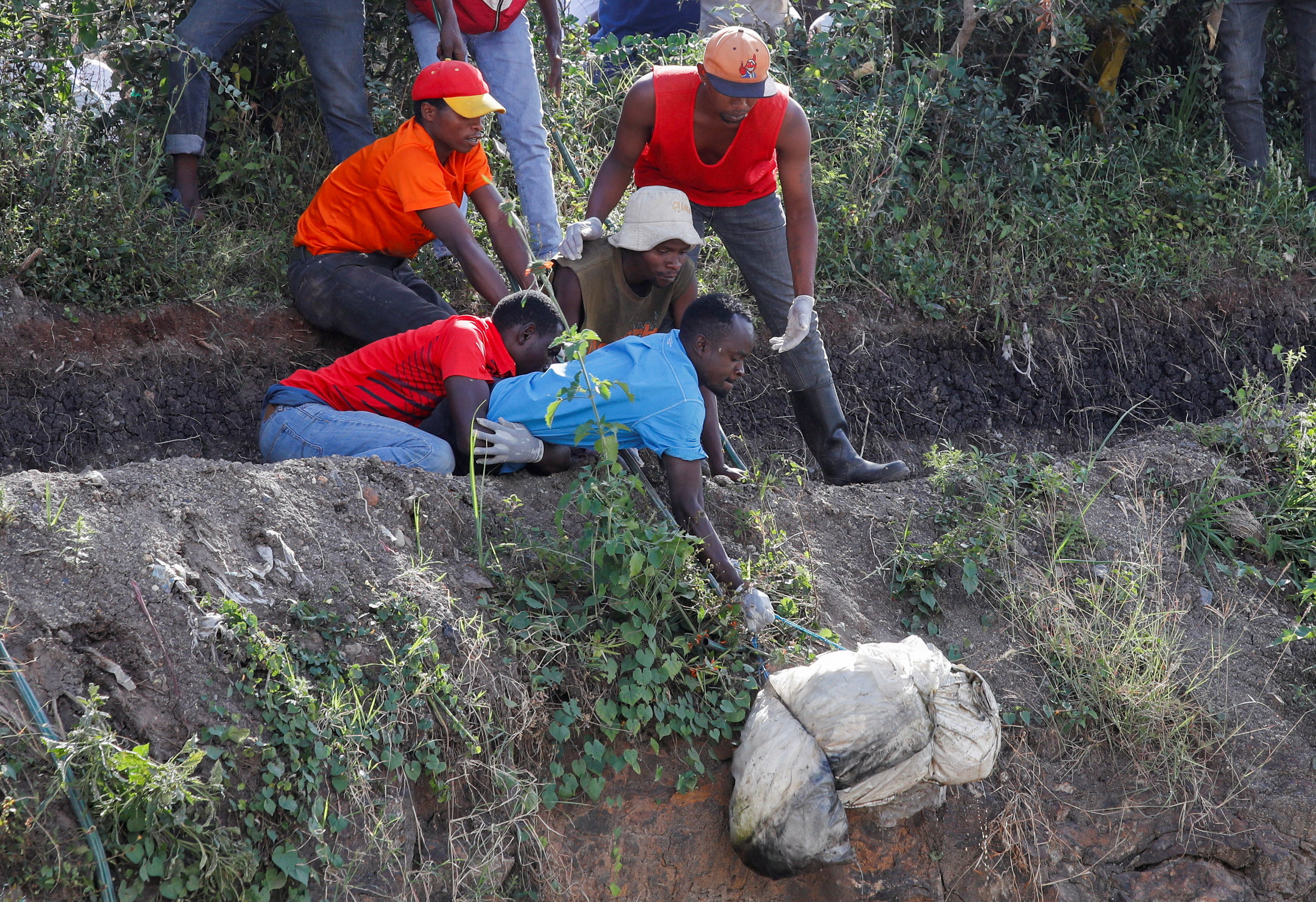 FILE PHOTO: Eight bodies retrieved from a dumpsite in Mukuru Slums