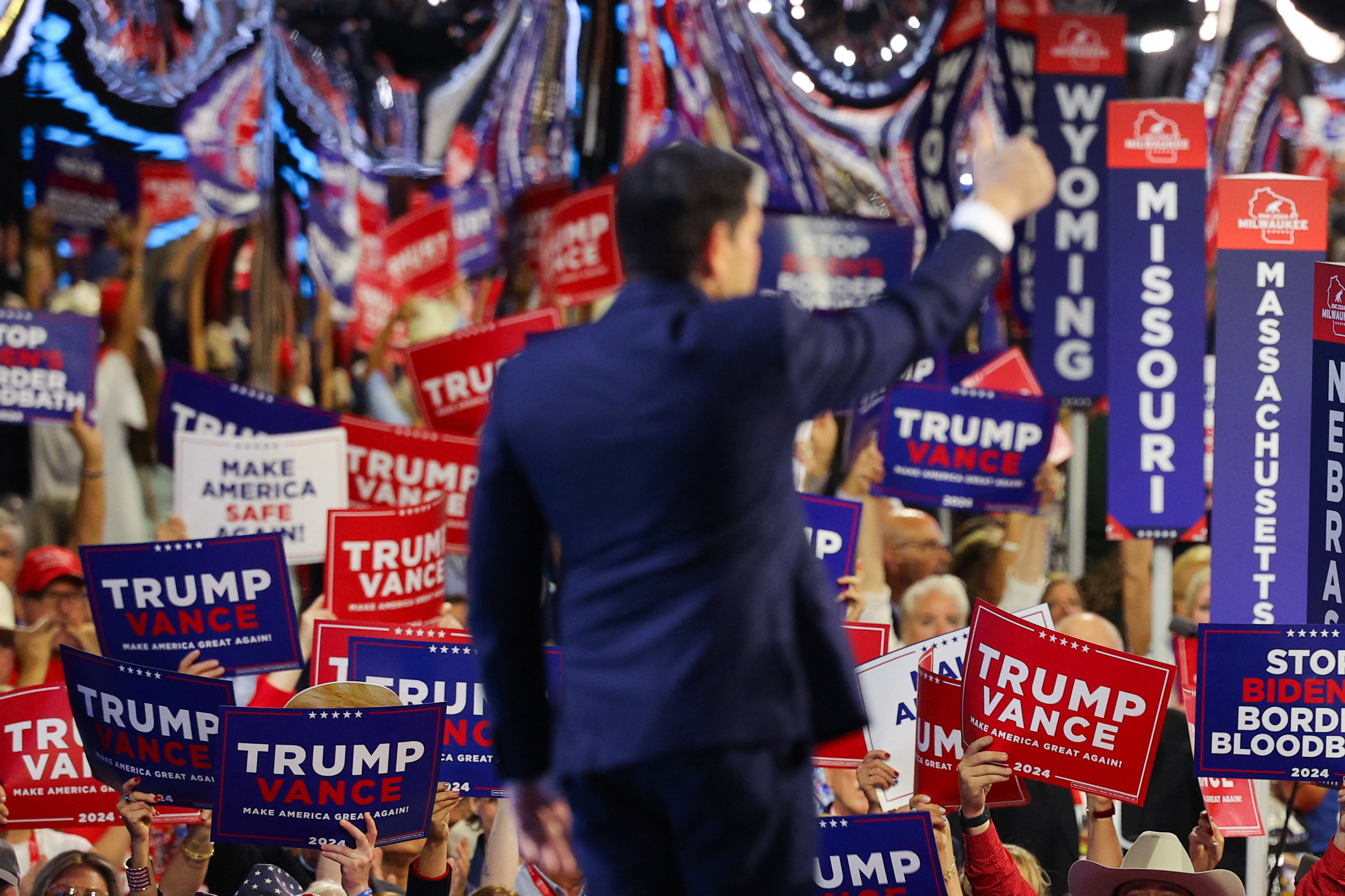 Day 2 of the Republican National Convention in Milwaukee, Wisconsin
