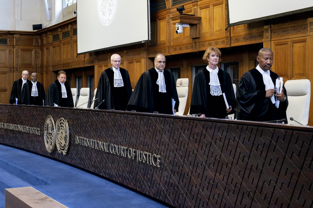 NETHERLANDS-ISRAEL-PALESTINIAN-CONFLICT-ICJ