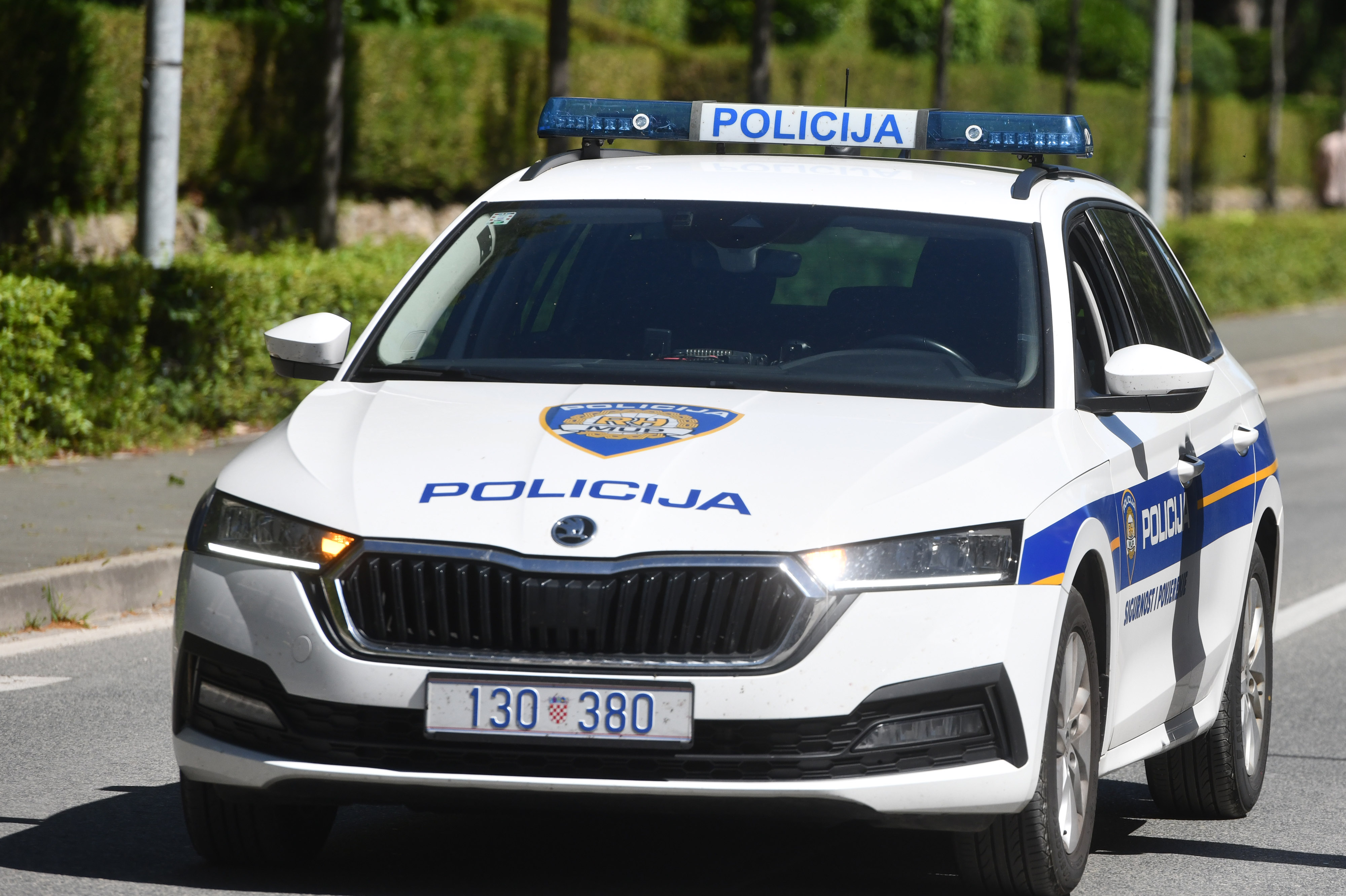 Knin: Prometna policija u osiguranju najavljenog okupljanja