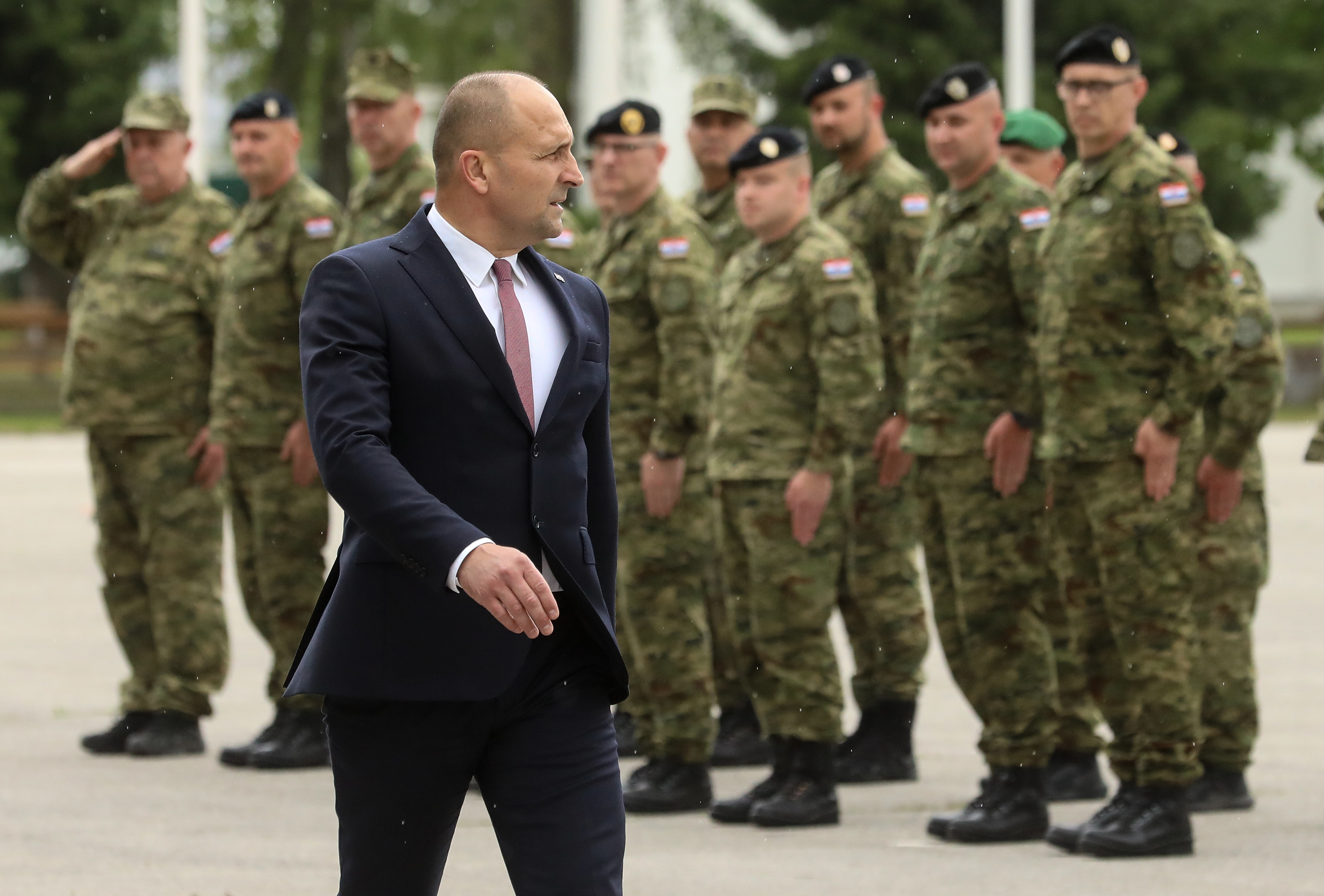 Zagreb: Svečani ispraćaj 41. hrvatskog kontingenta u operaciju potpore miru KFOR na Kosovo