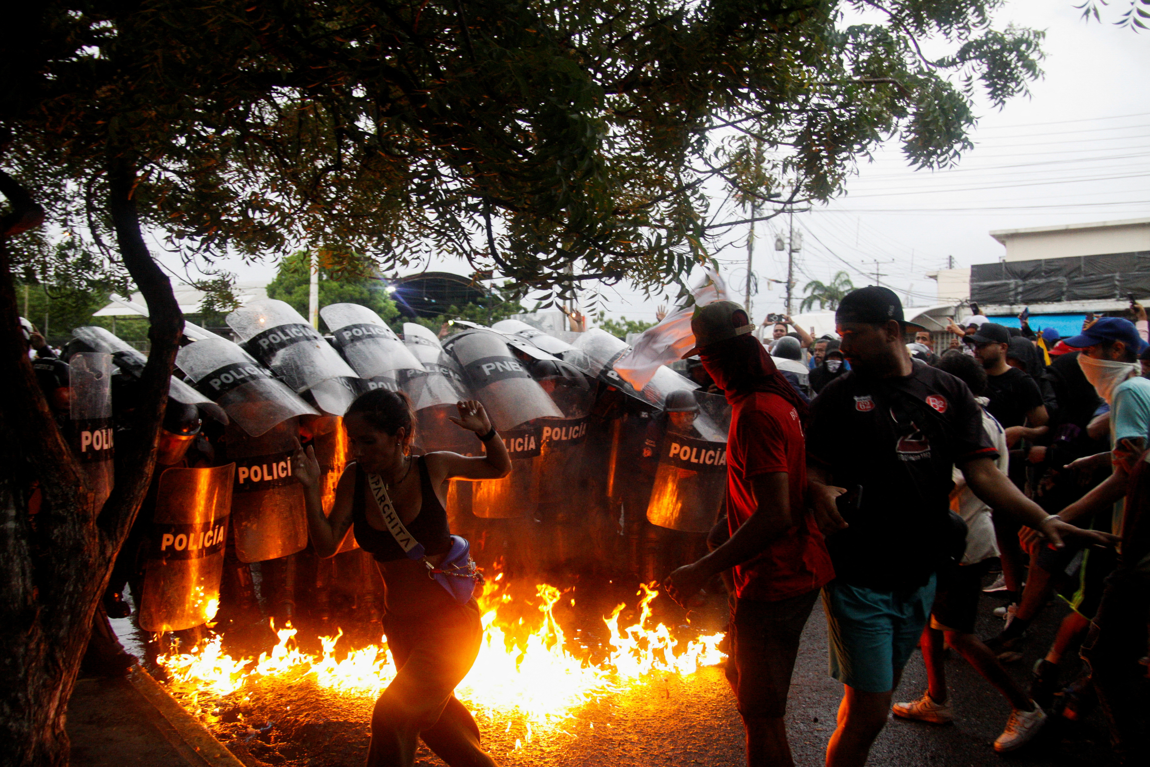Aftermath of presidential election in Venezuela, in Puerto La Cruz
