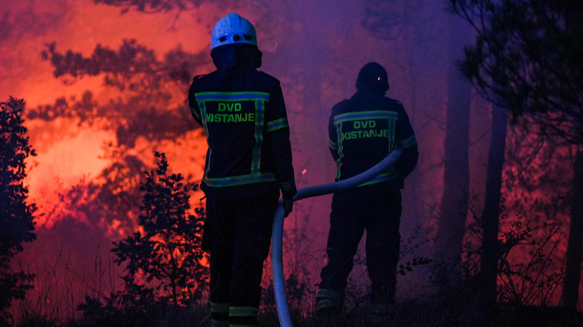 Požar u zaleđu Skradina