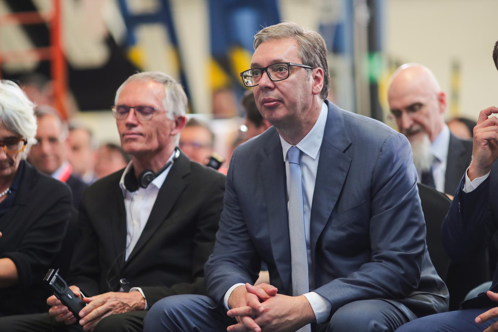 Kragujevac: Aleksandar Vučić sudjelovao na svečanosti povodom buduće proizvodnje  električnih vozila