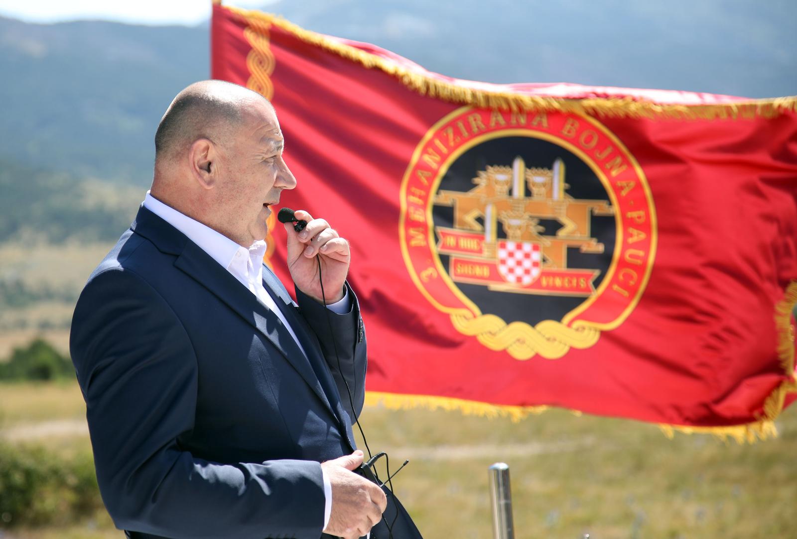 Dinara: Otkrivanje spomen-obilježja u čast svim pripadnicima 4. gardijske brigade