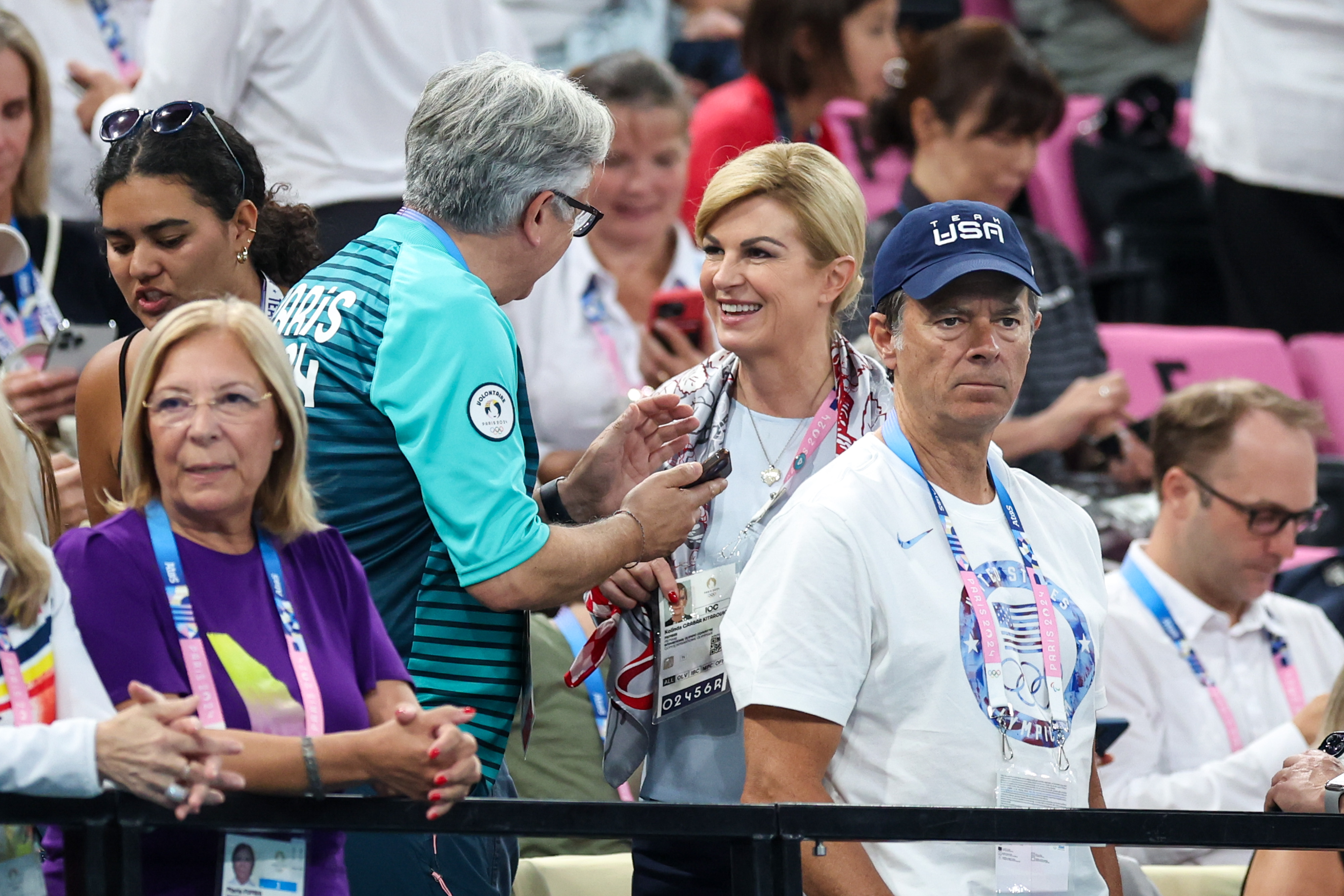 Pariz: Kolinda Grabar Kitarović pratila je nastup Tina Srbića