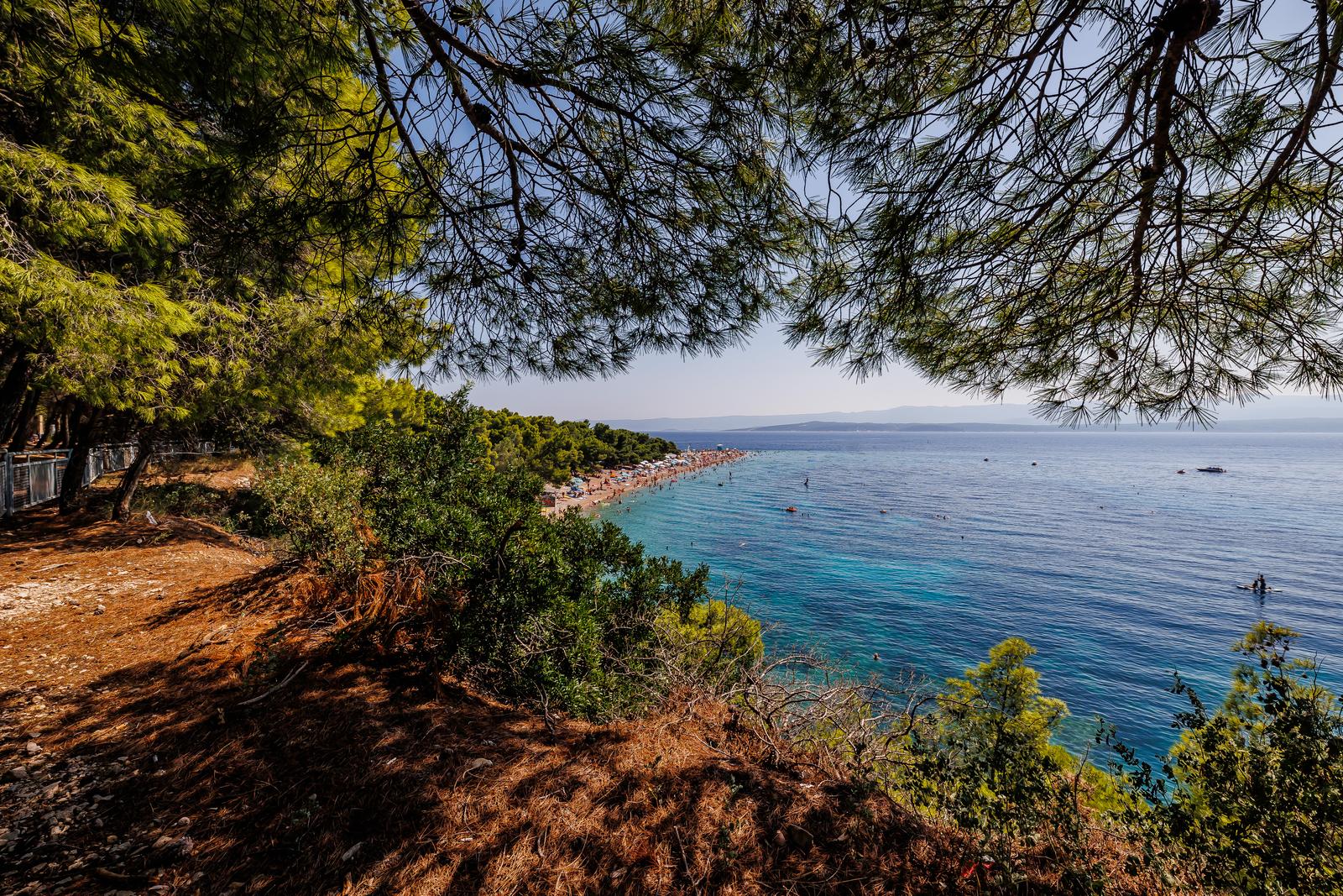 bol na braču, plaža zlatni rat,