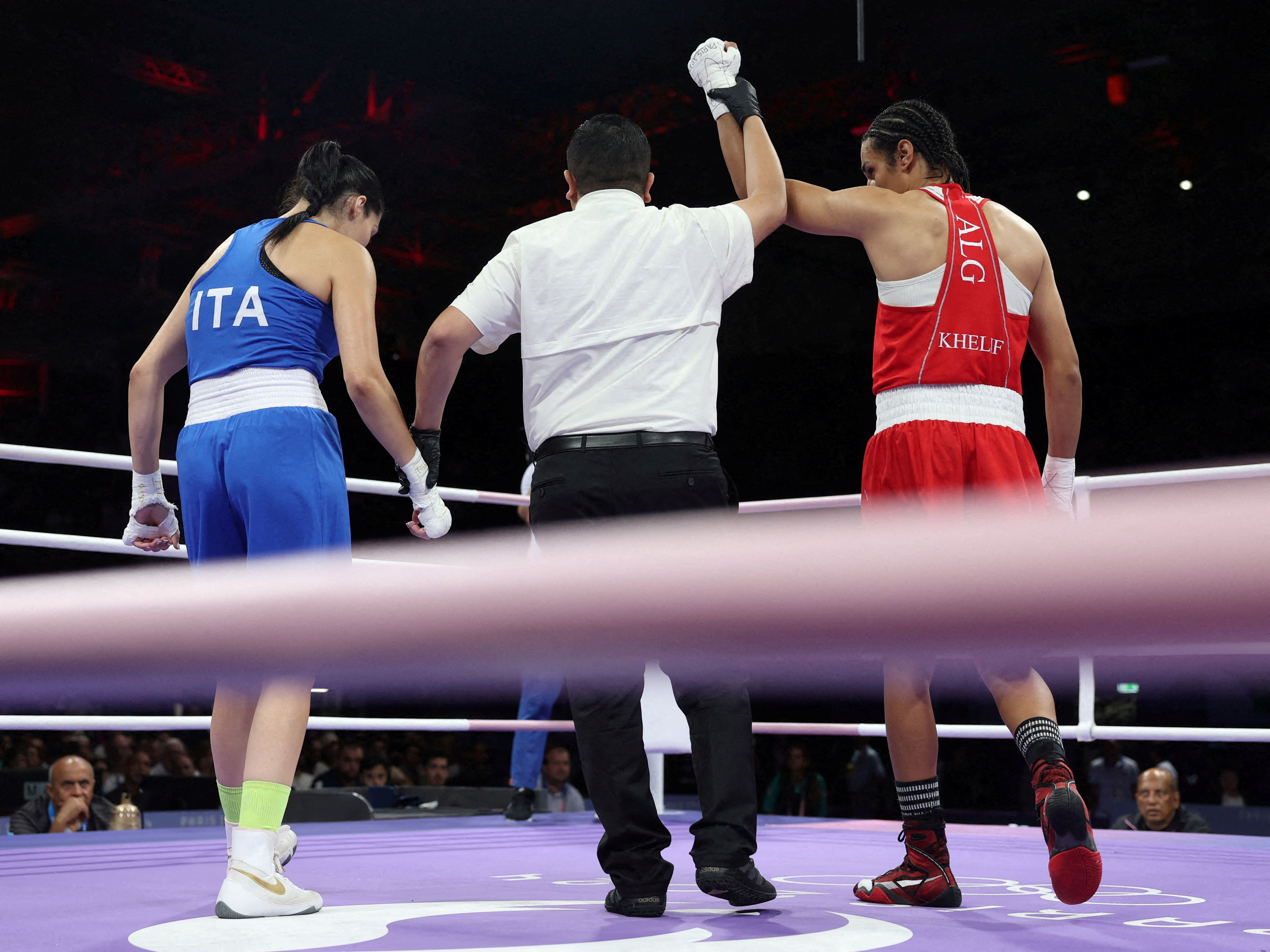 FILE PHOTO: Boxing - Women's 66kg - Prelims - Round of 16