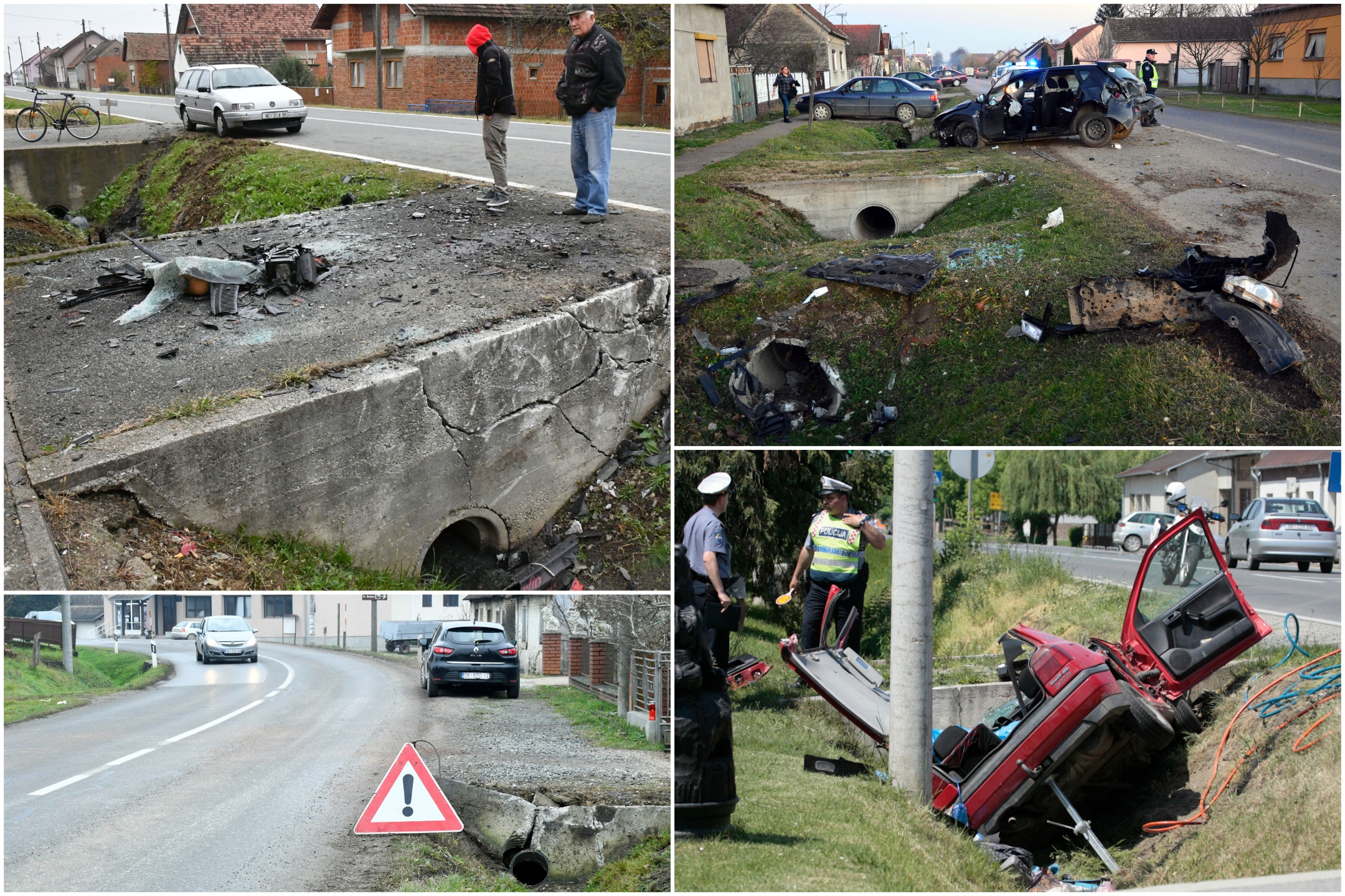 prometne nesreće betonski mostovi