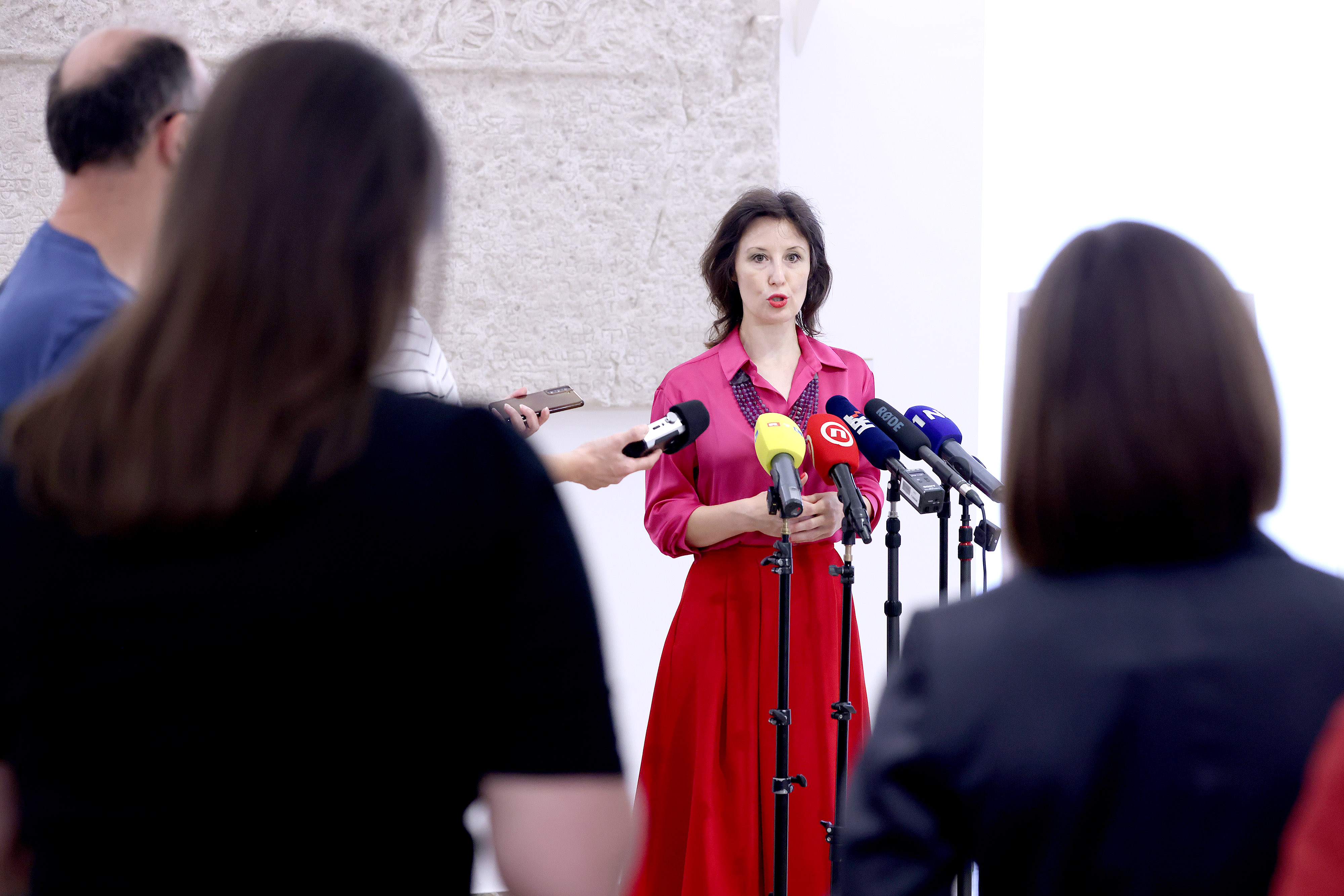 Zagreb: Dalija Orešković o aktualnim temama