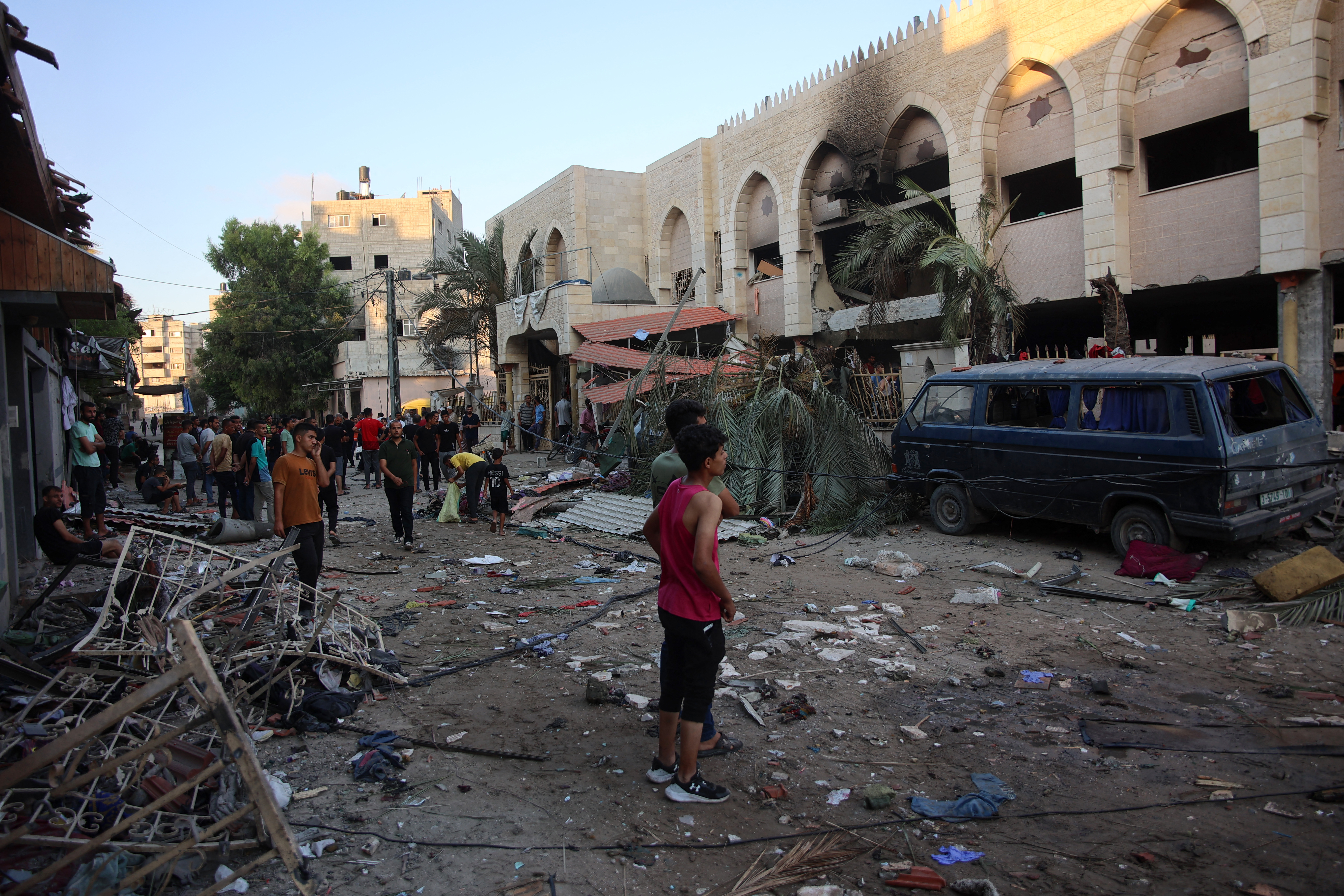 napad na izraelski napad na školu u gazi