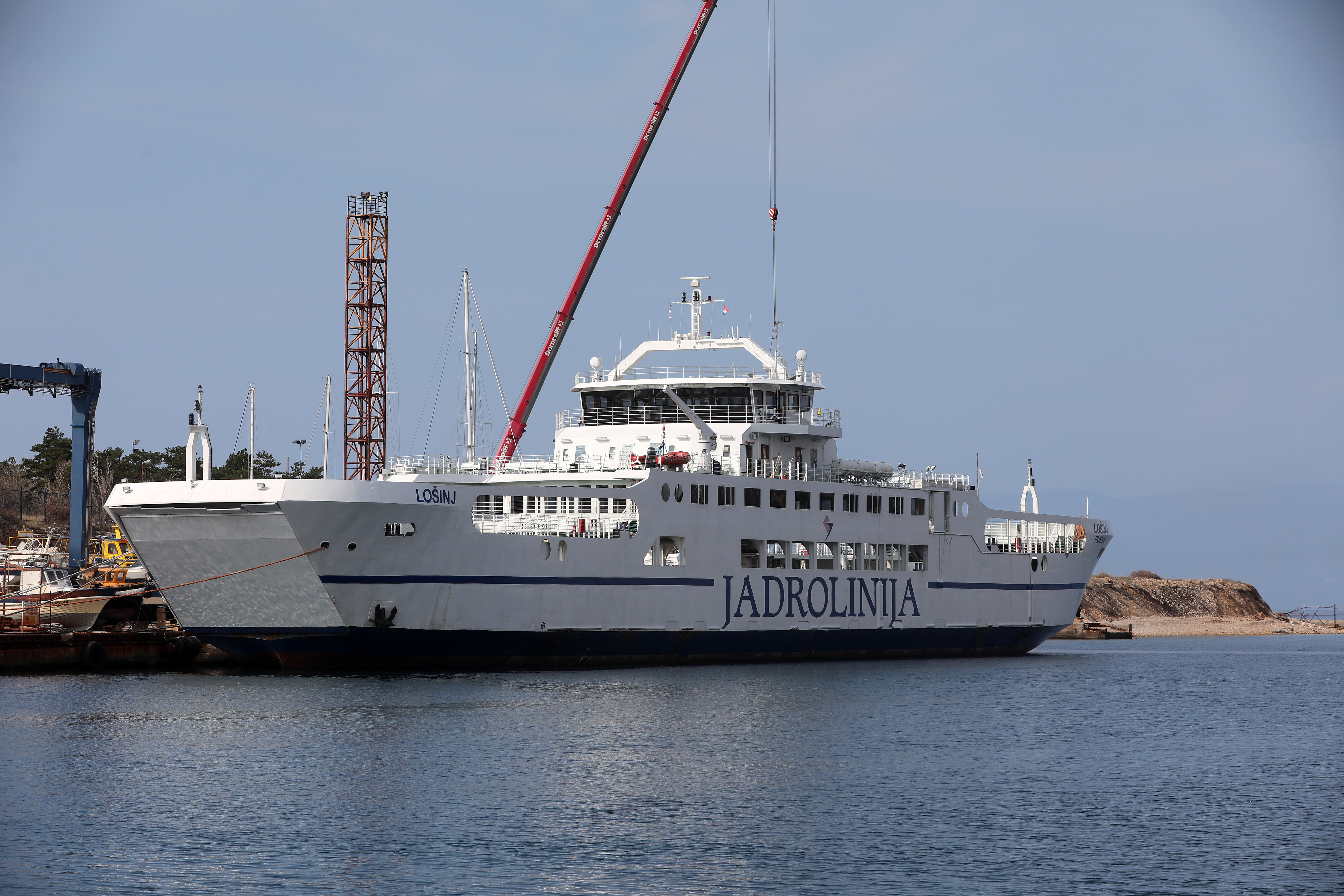 Kraljevica: Trajekti Jadrolinije u brodogradilitu Dalmont