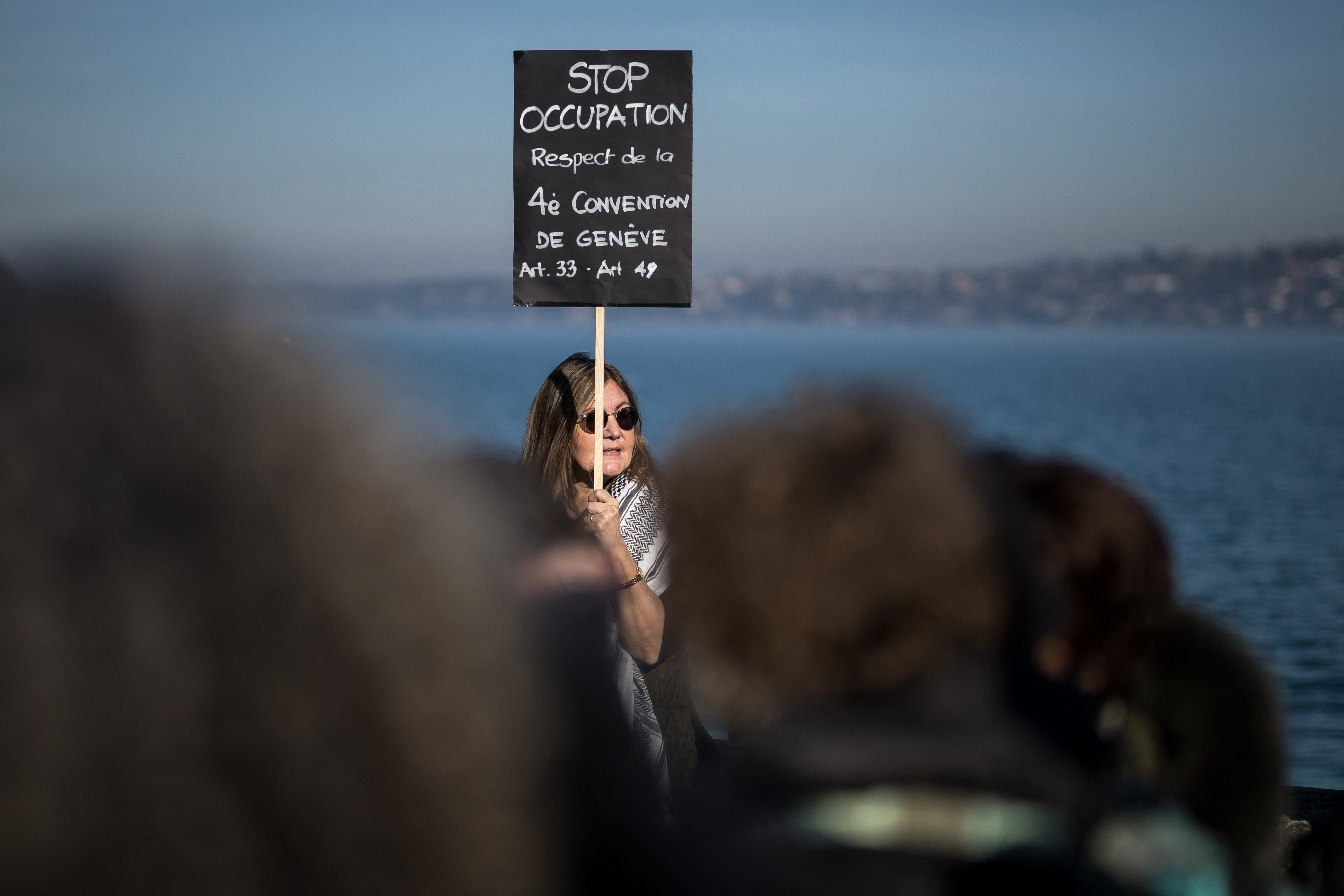 SWITZERLAND-CONFLICT-PALESTINIAN-ISRAEL-DEMO-FRANCE