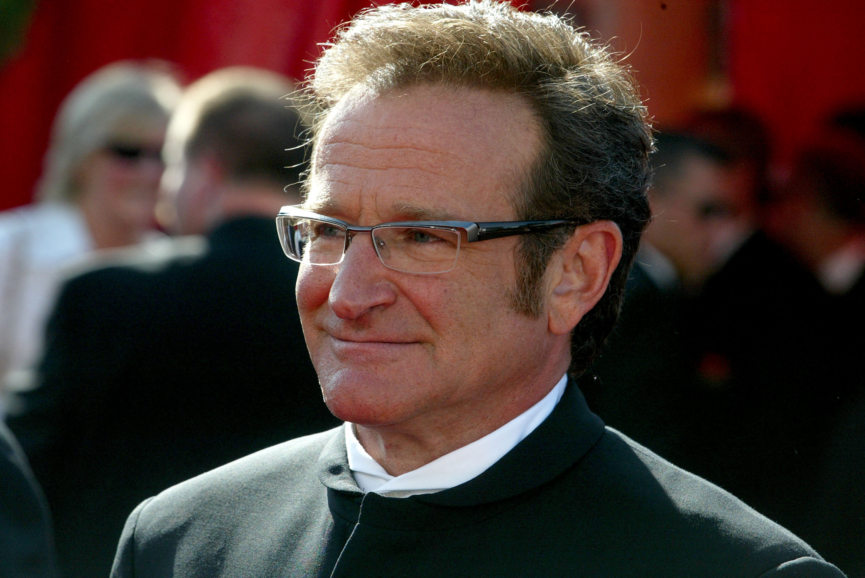 Robin Williams attends Emmys