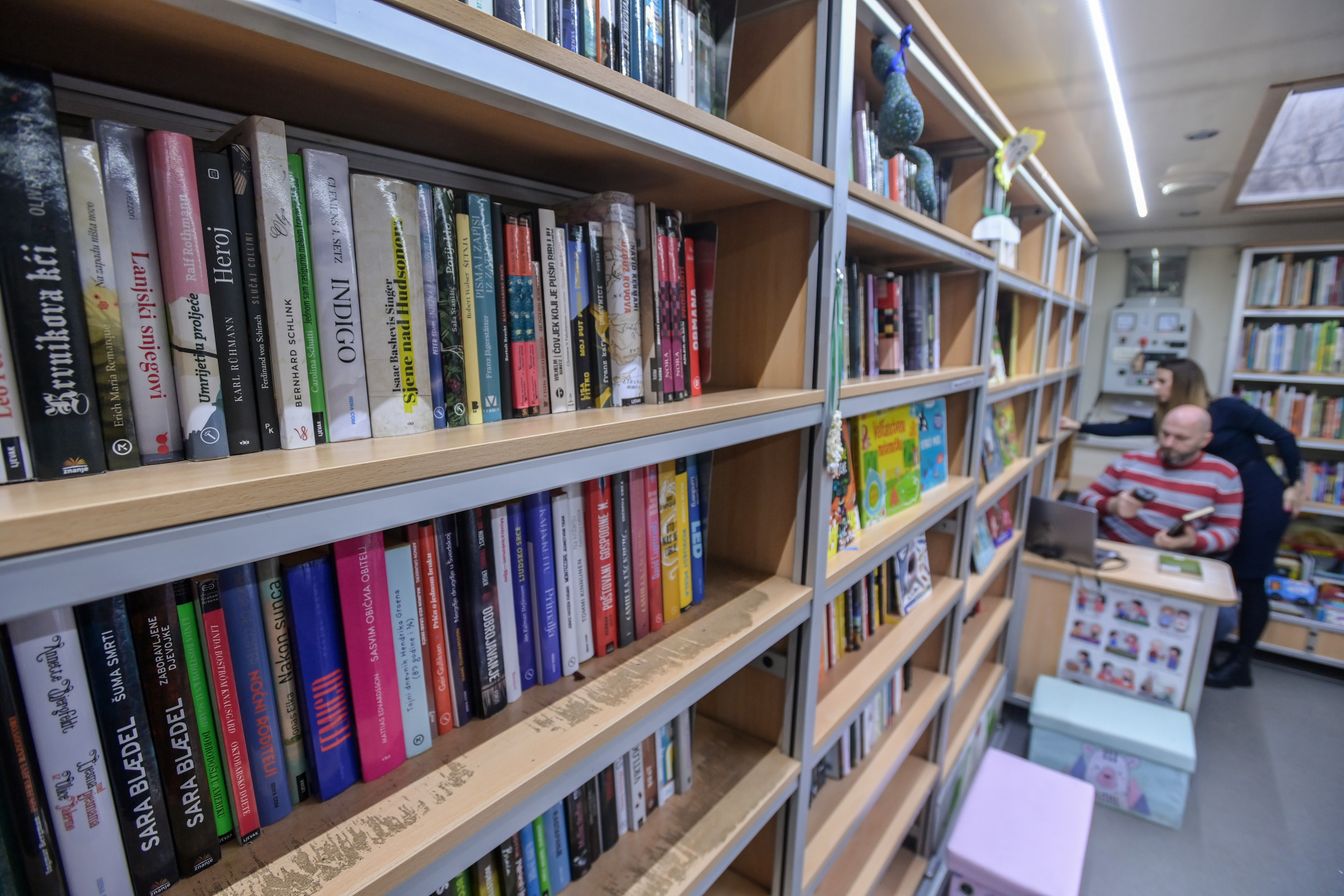 Bibliobus služba Knjižnice grada Zagreba