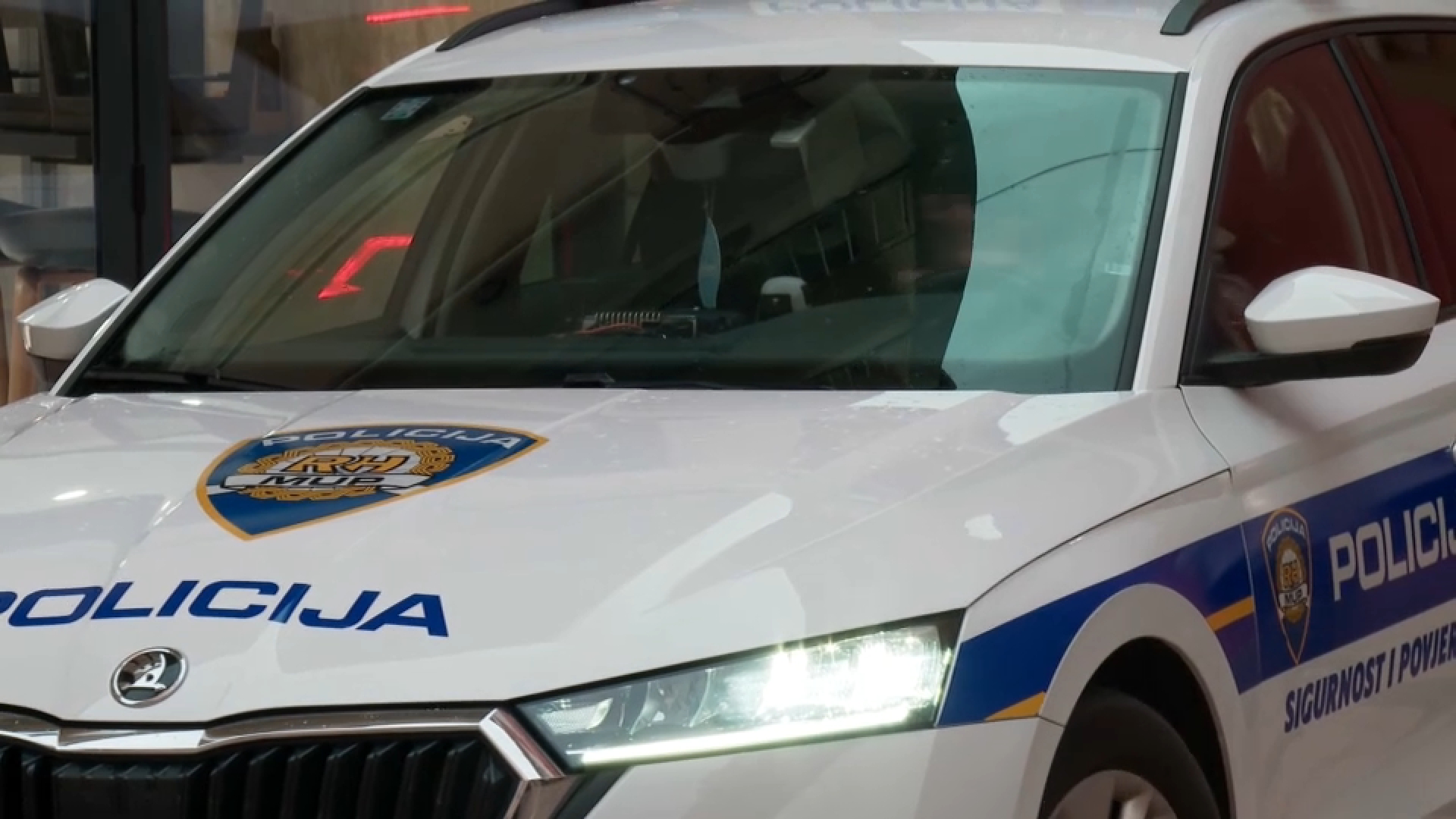 policija, očevid, nesreća