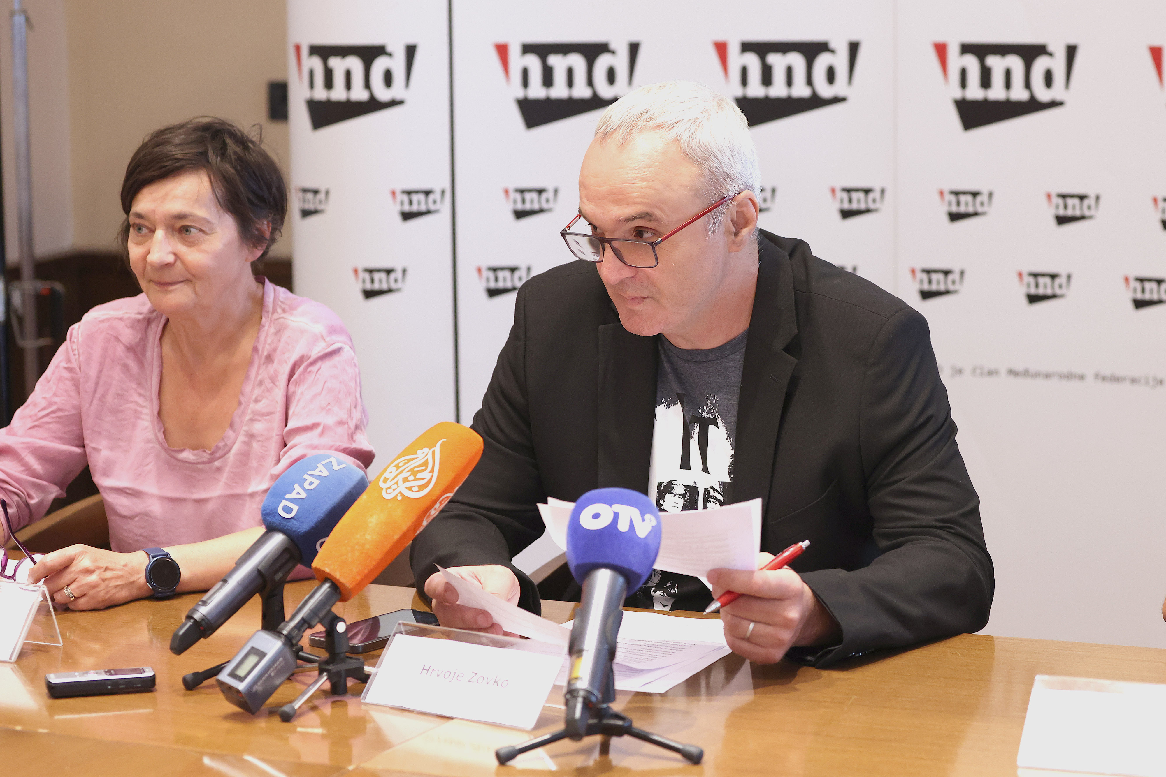 Zagreb: Konferencija za medije HND-a