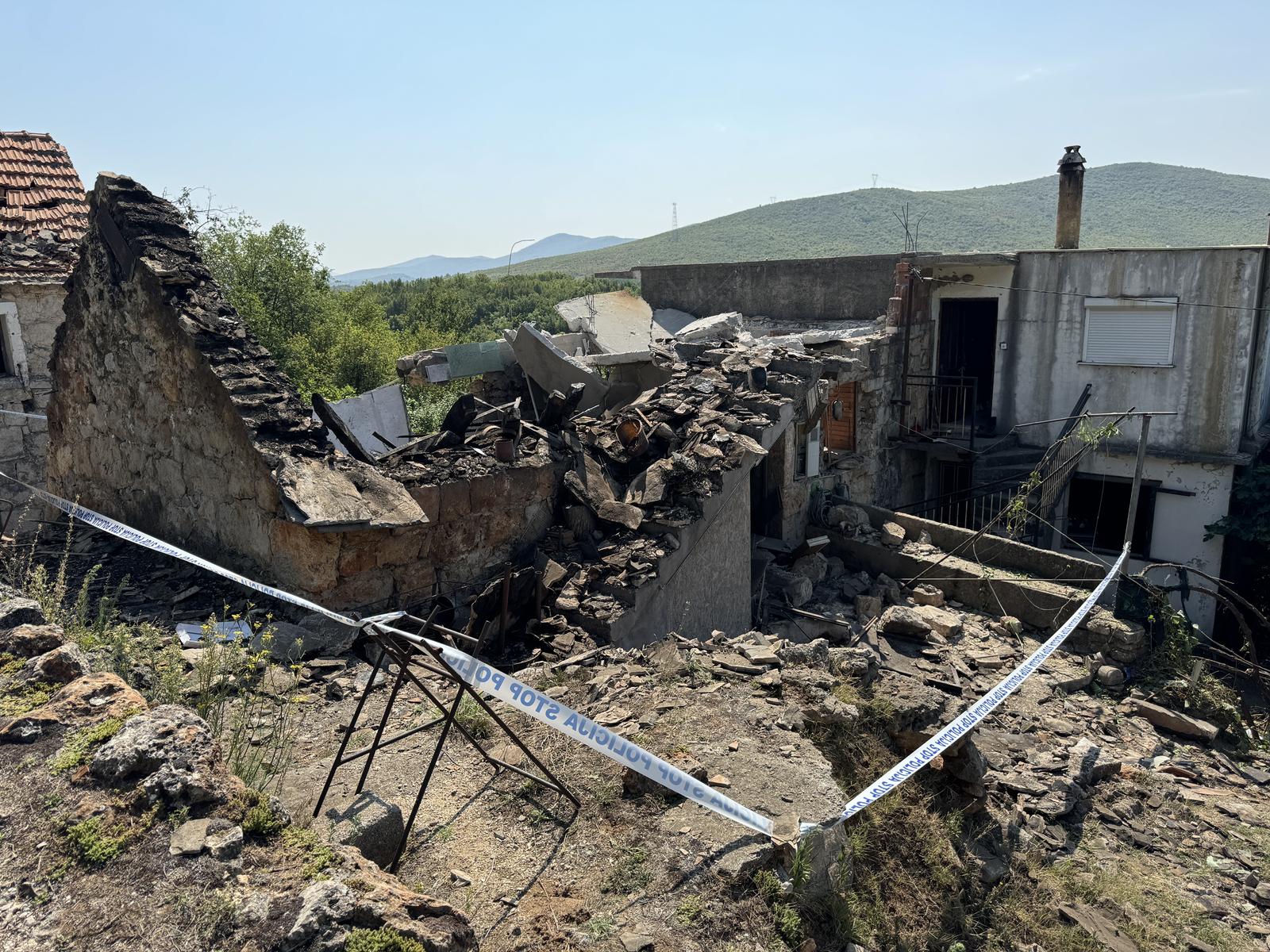 Ugljane: Uslijed eksplozije uzrokovane plinom urušila se kamena kuća