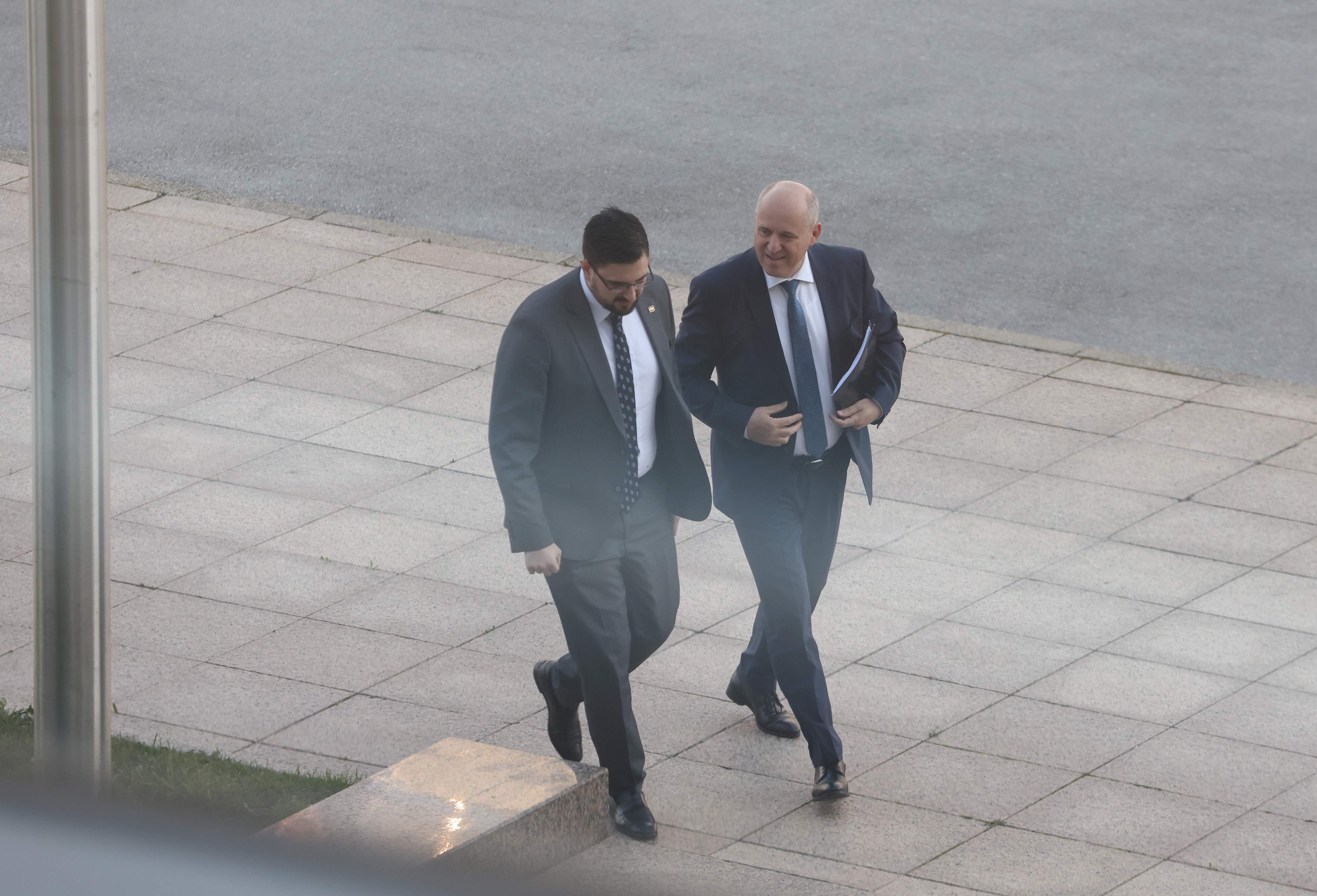 Zagreb: Dolazak članova Vlade na sjednicu u NSK