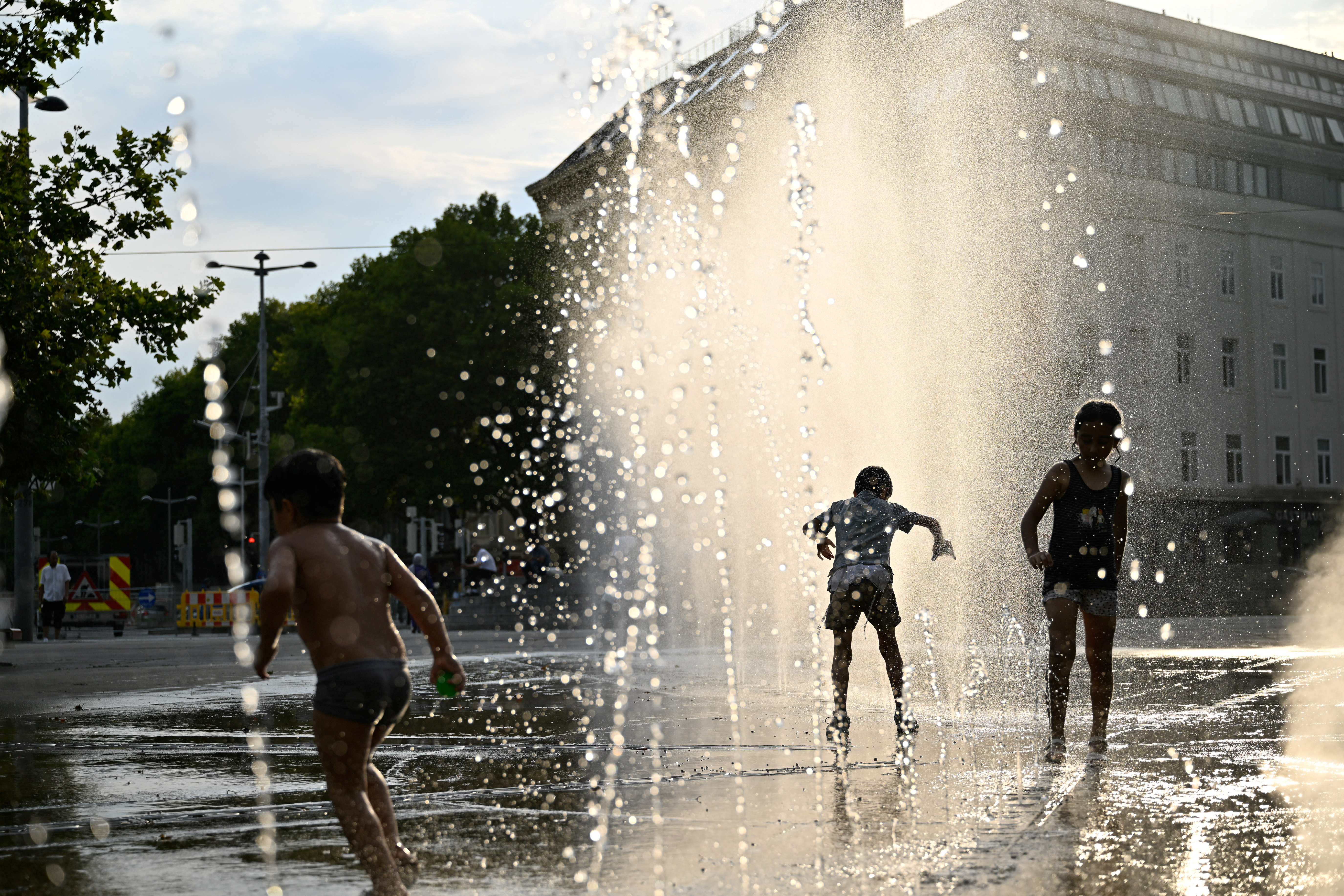 Heat wave hits Austria on what is expected to become the hottest day of the year so far