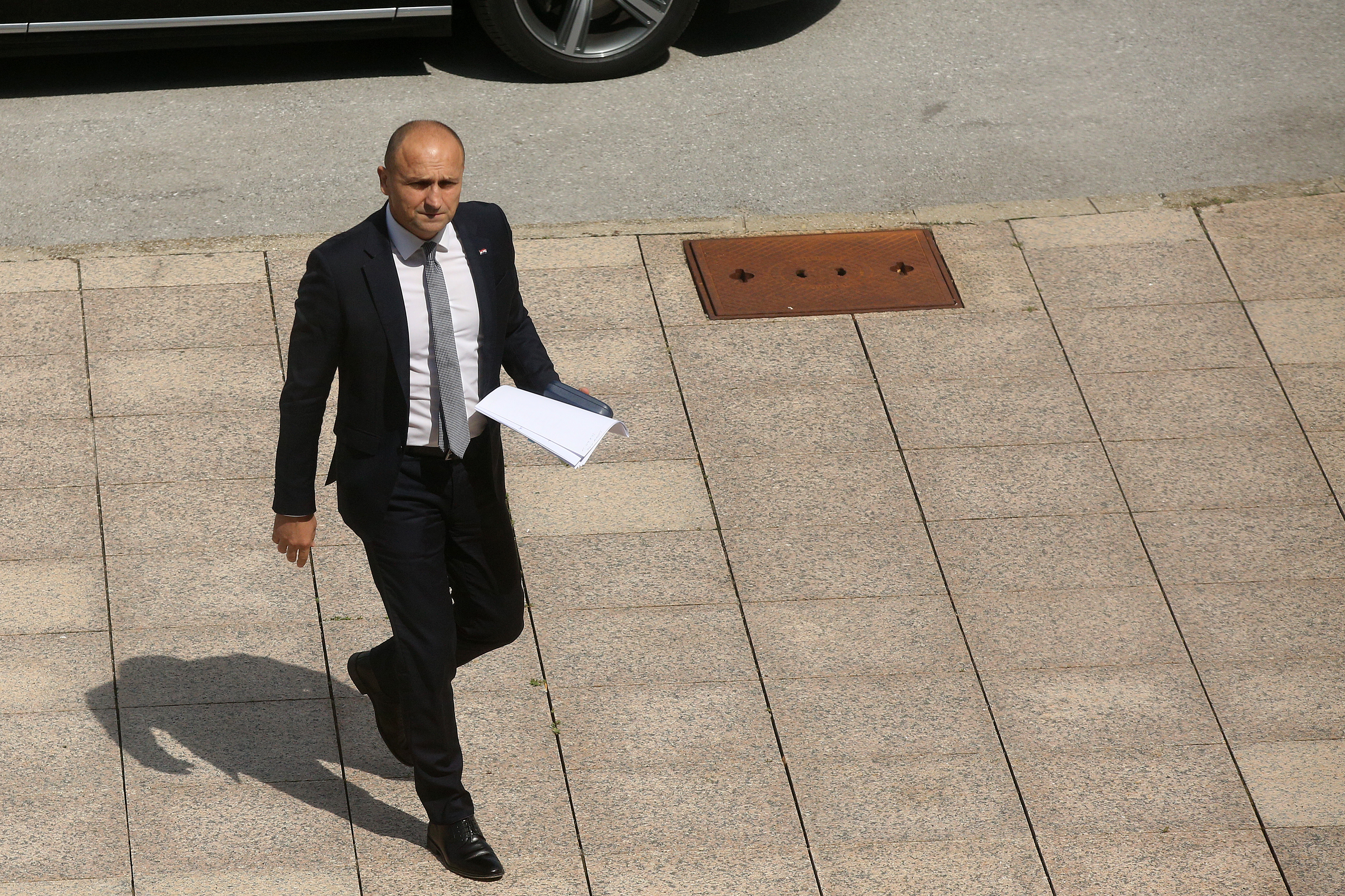 Zagreb: Dolazak sudionika na 19. sjednicu Vlade RH