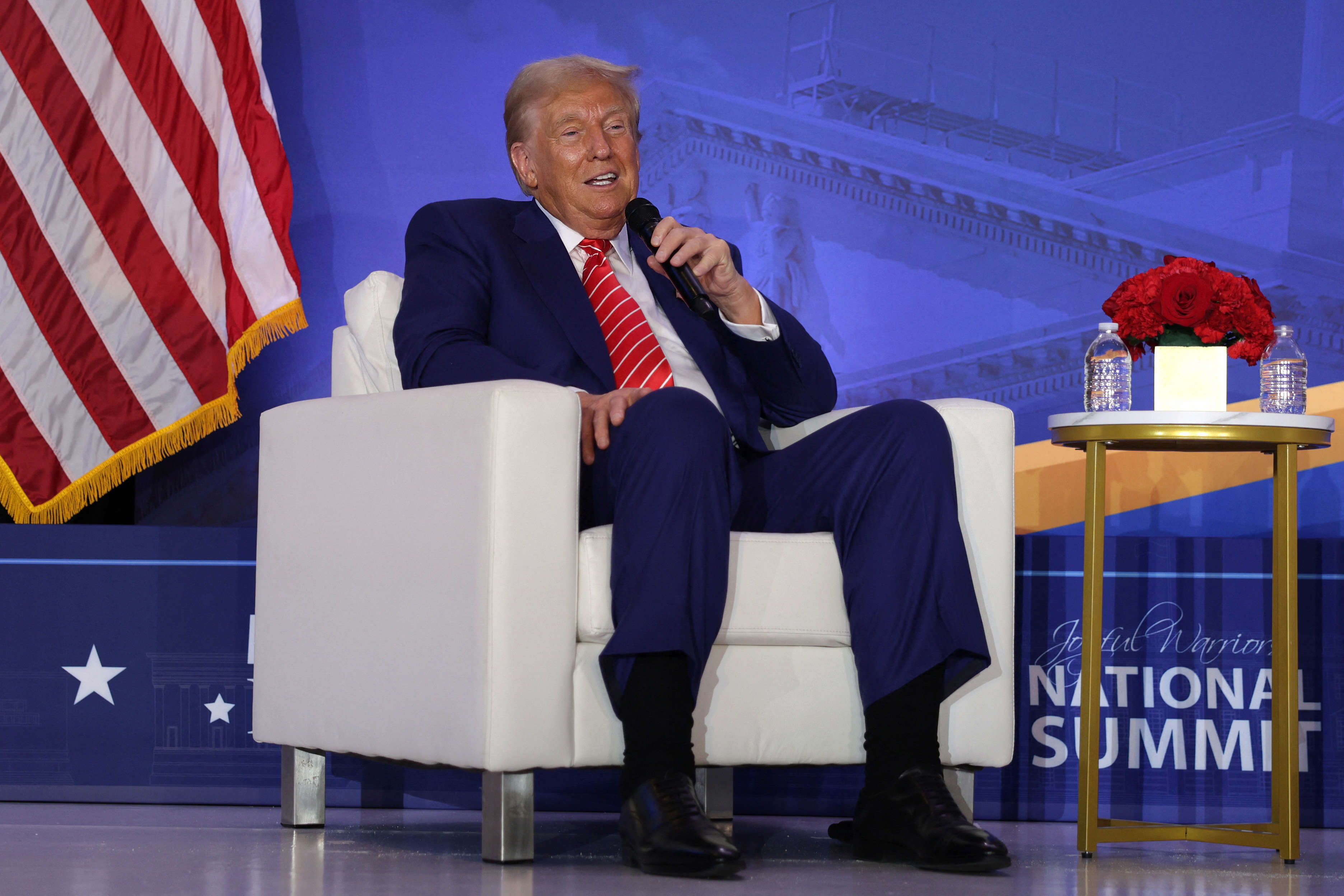 Donald Trump Speaks At Moms For Liberty National Summit
