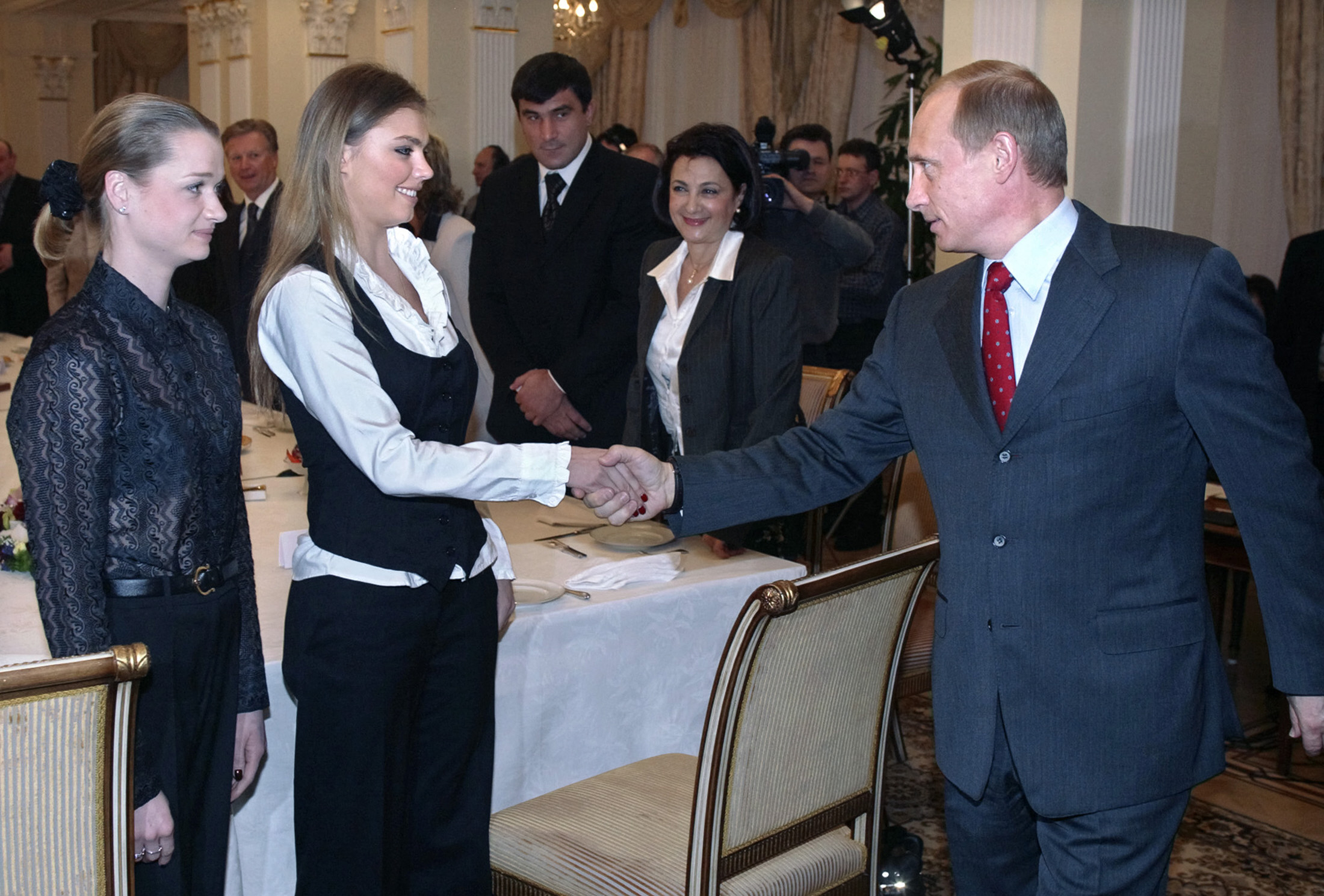 Vladimir Putin i Alina Kabajeva