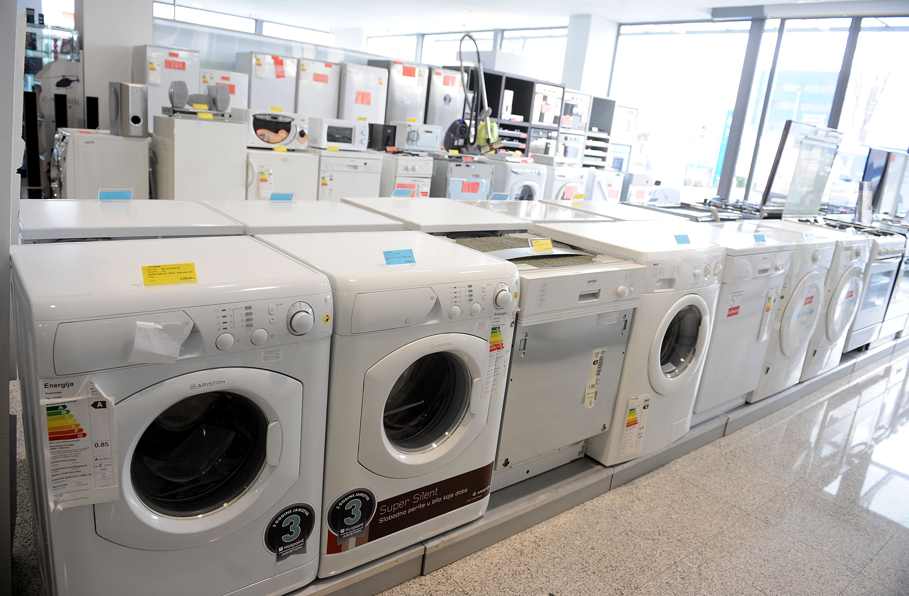 Zagreb: Trgovina bijele tehnike Ekos u korpikovoj ulici