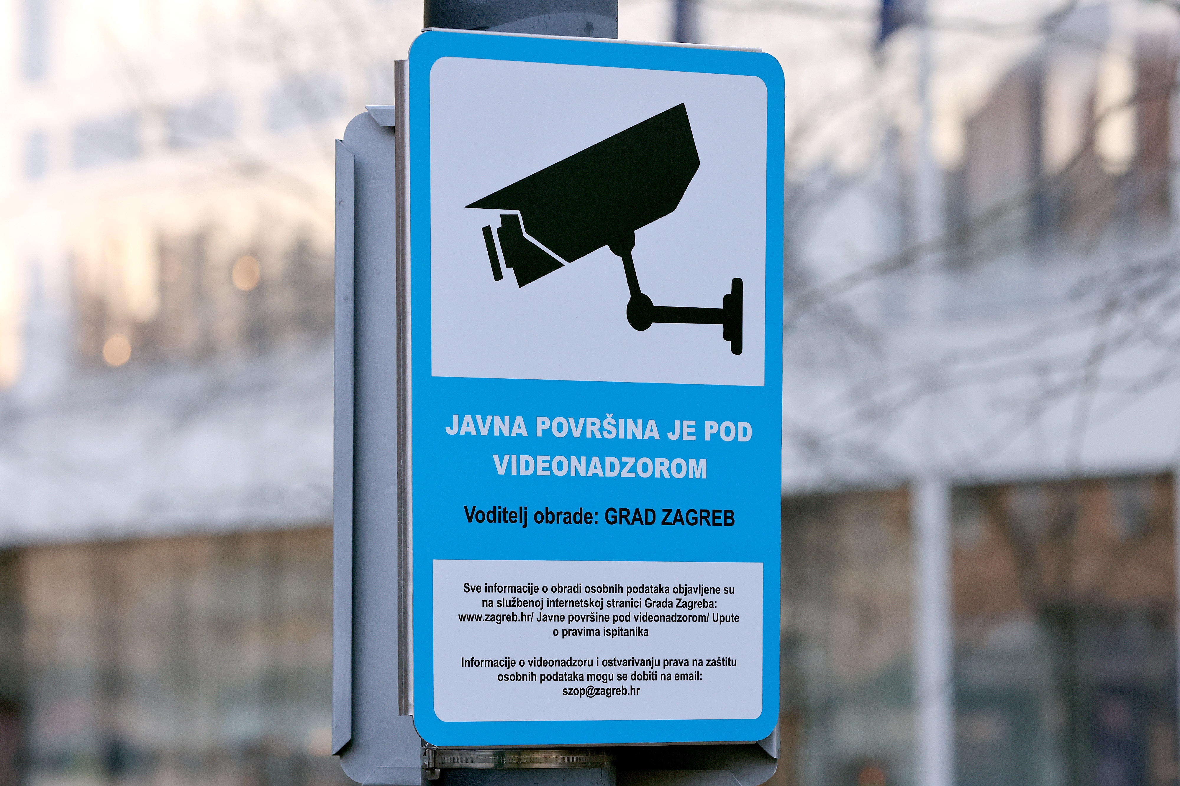Zagreb: Kako do web stranice s uputama za zaštitu podataka kod snimanja na javnim površinama?