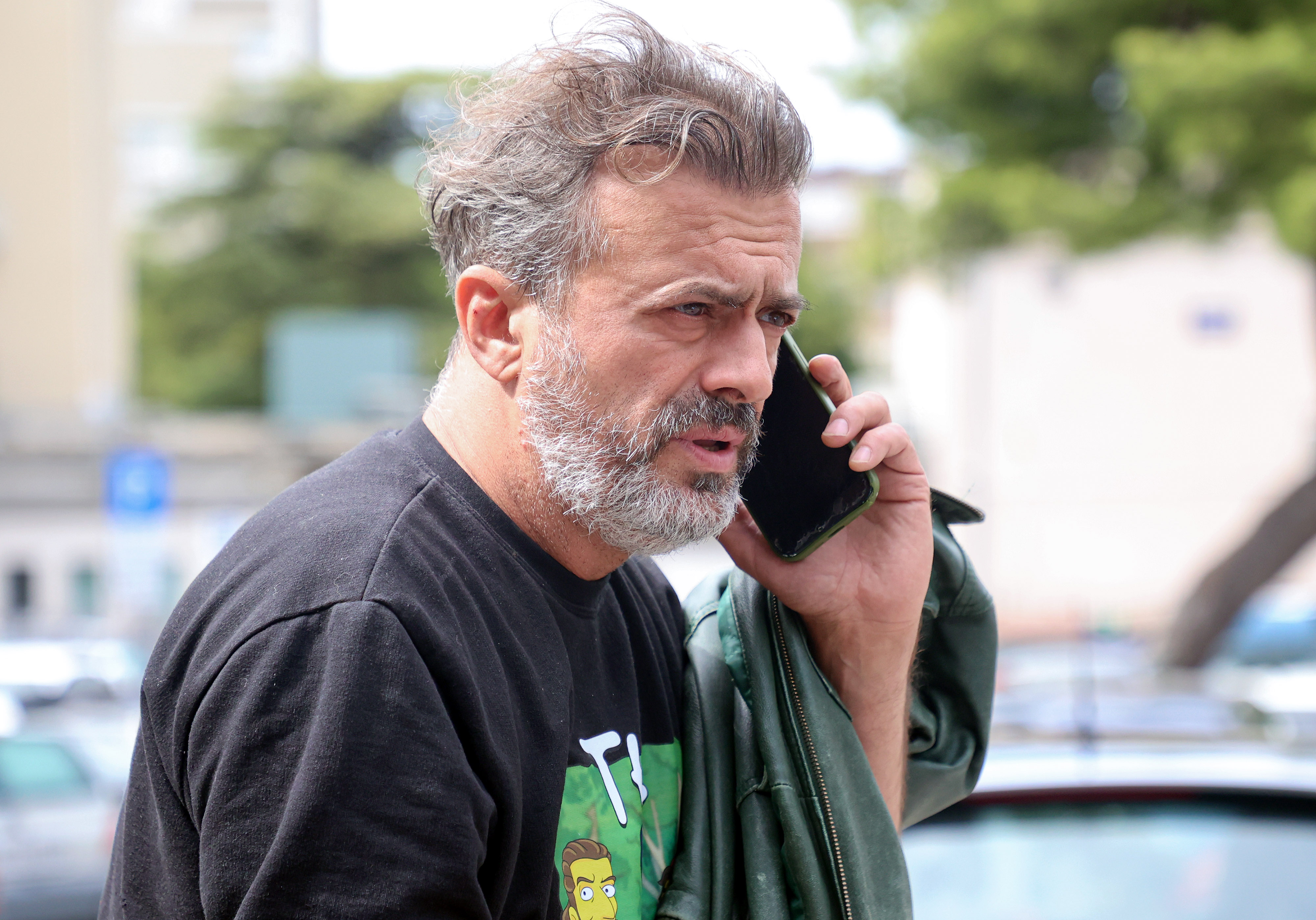 Split: Sergej Trifunović na izlasku iz zgrade Prekršajnog suda