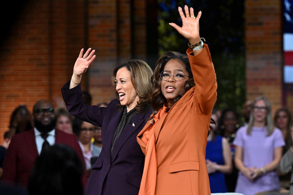 kamala harris, oprah winfrey