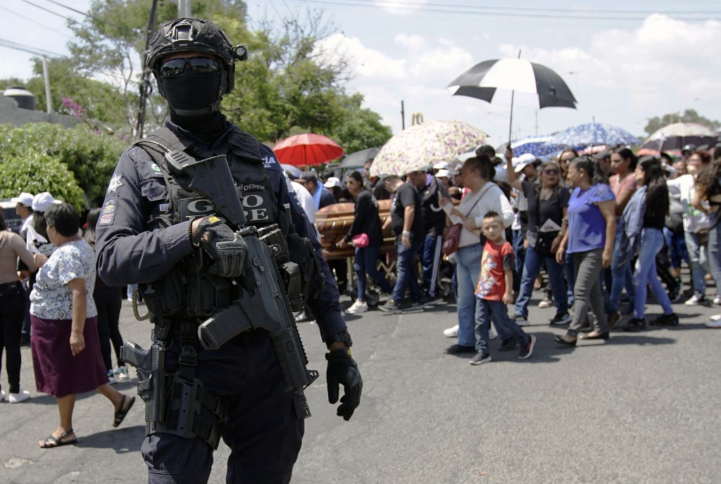 MEXICO-VIOLENCE-CRIME-PRESS-MARTINEZ-FUNERAL