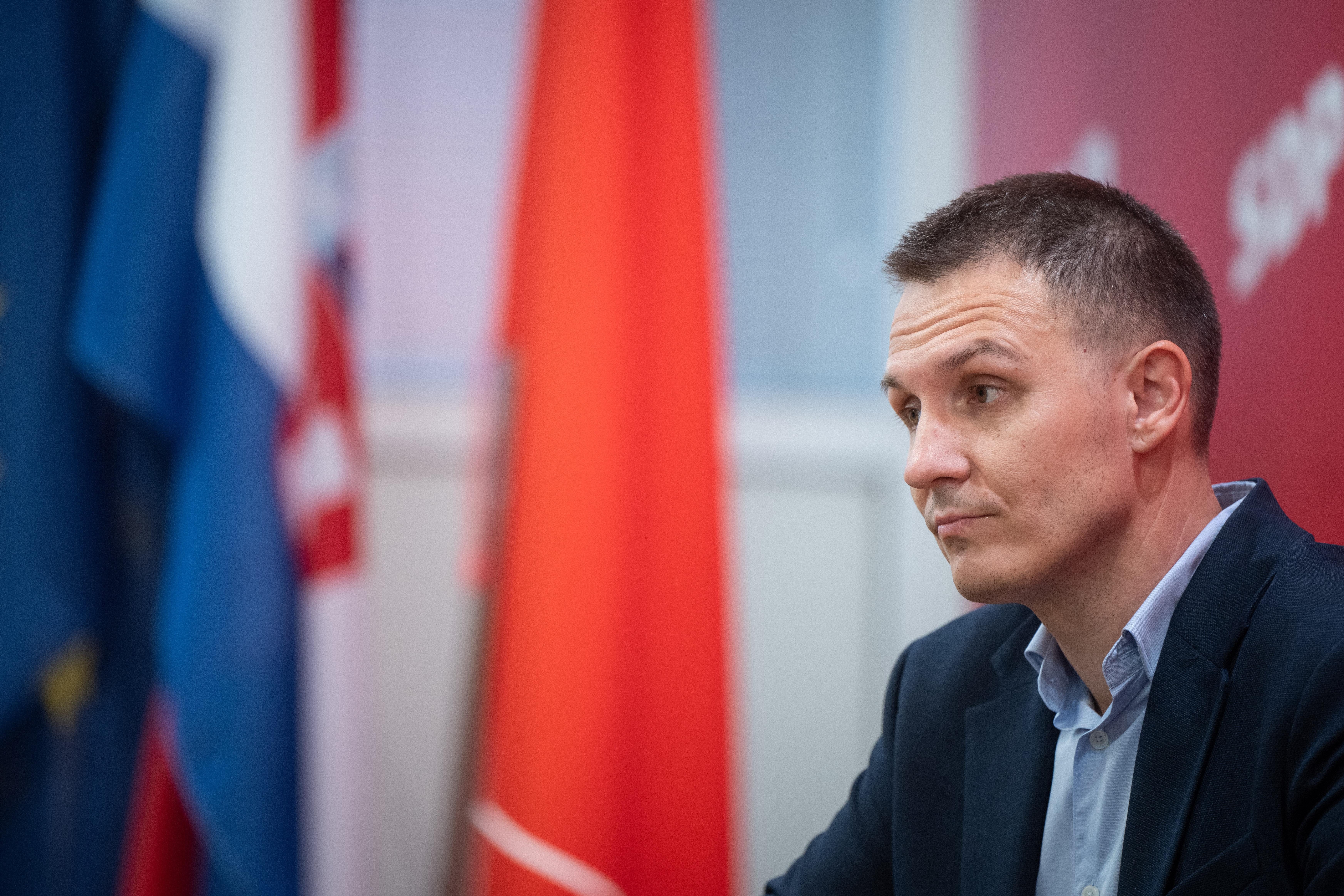 Zagreb: Sučeljavanje kandidata za predsjednika SDP-a u sjedištu stranke