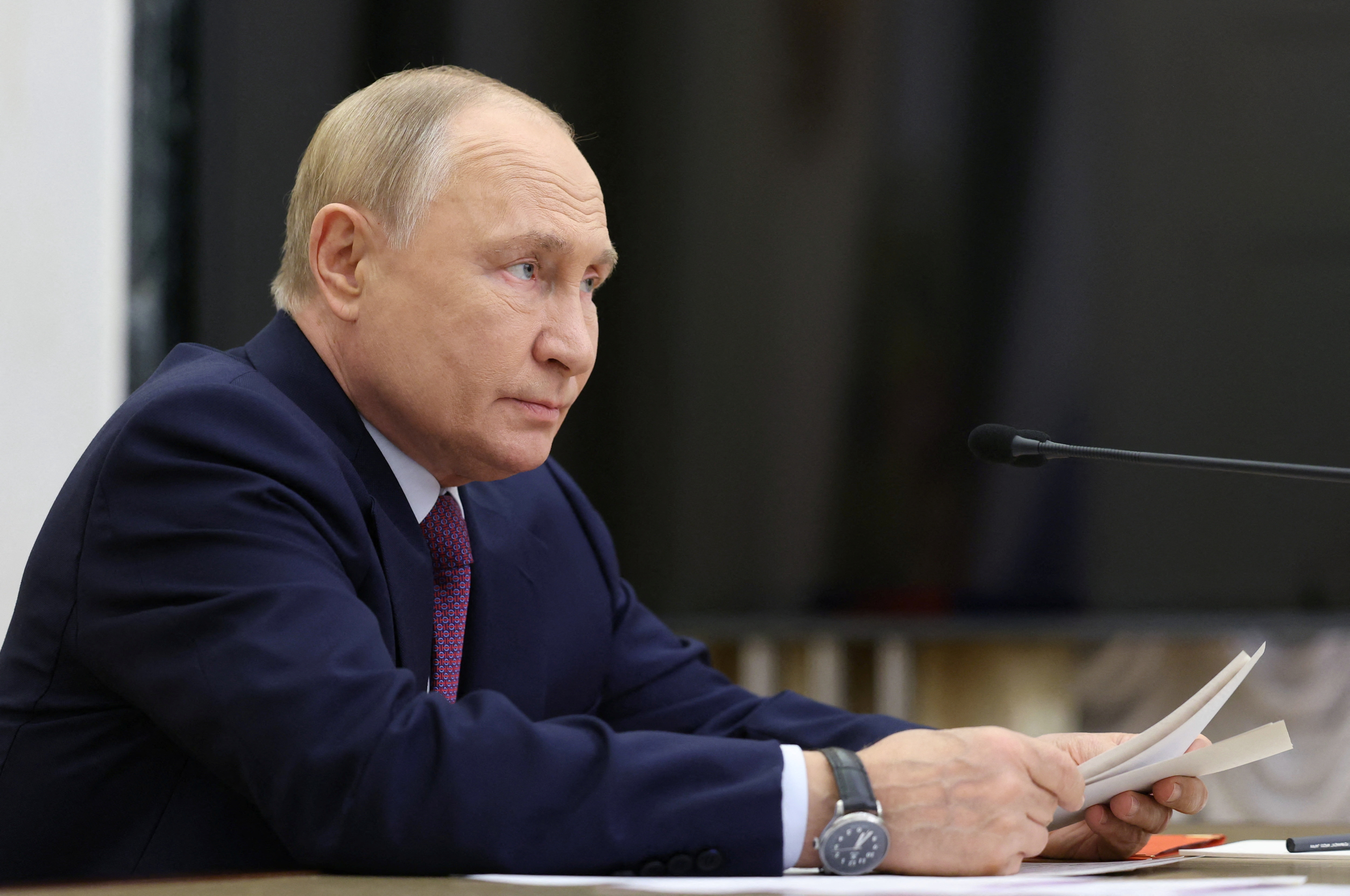 Russia's President Putin chairs meeting on nuclear deterrence