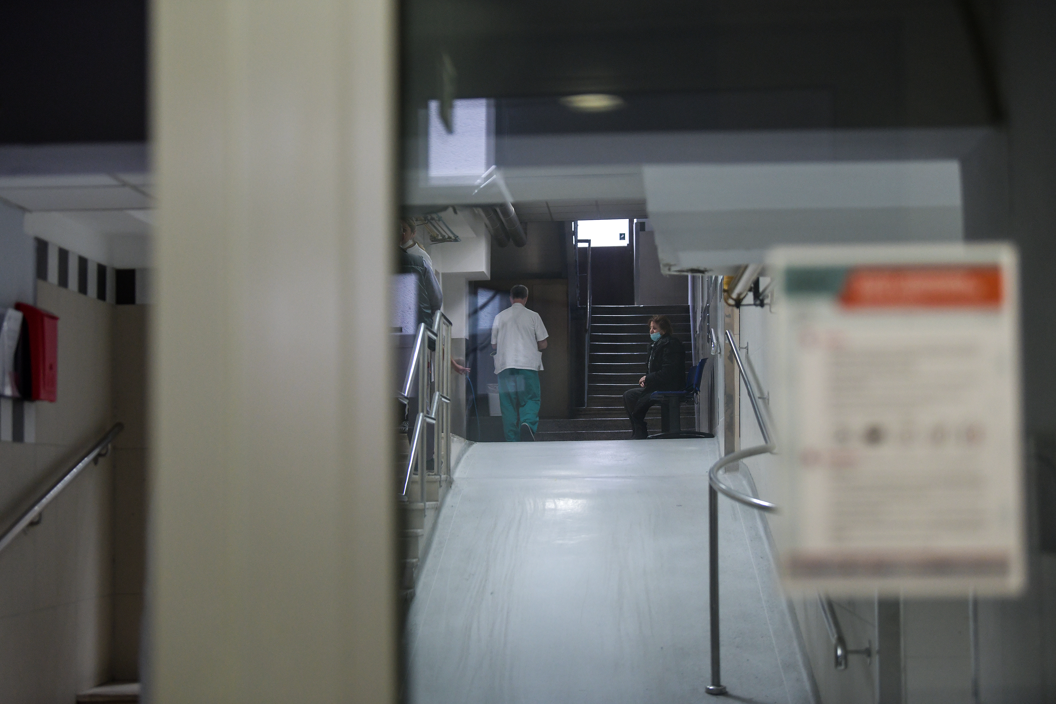 Zagreb: Hodnici u KB Sveti Duh