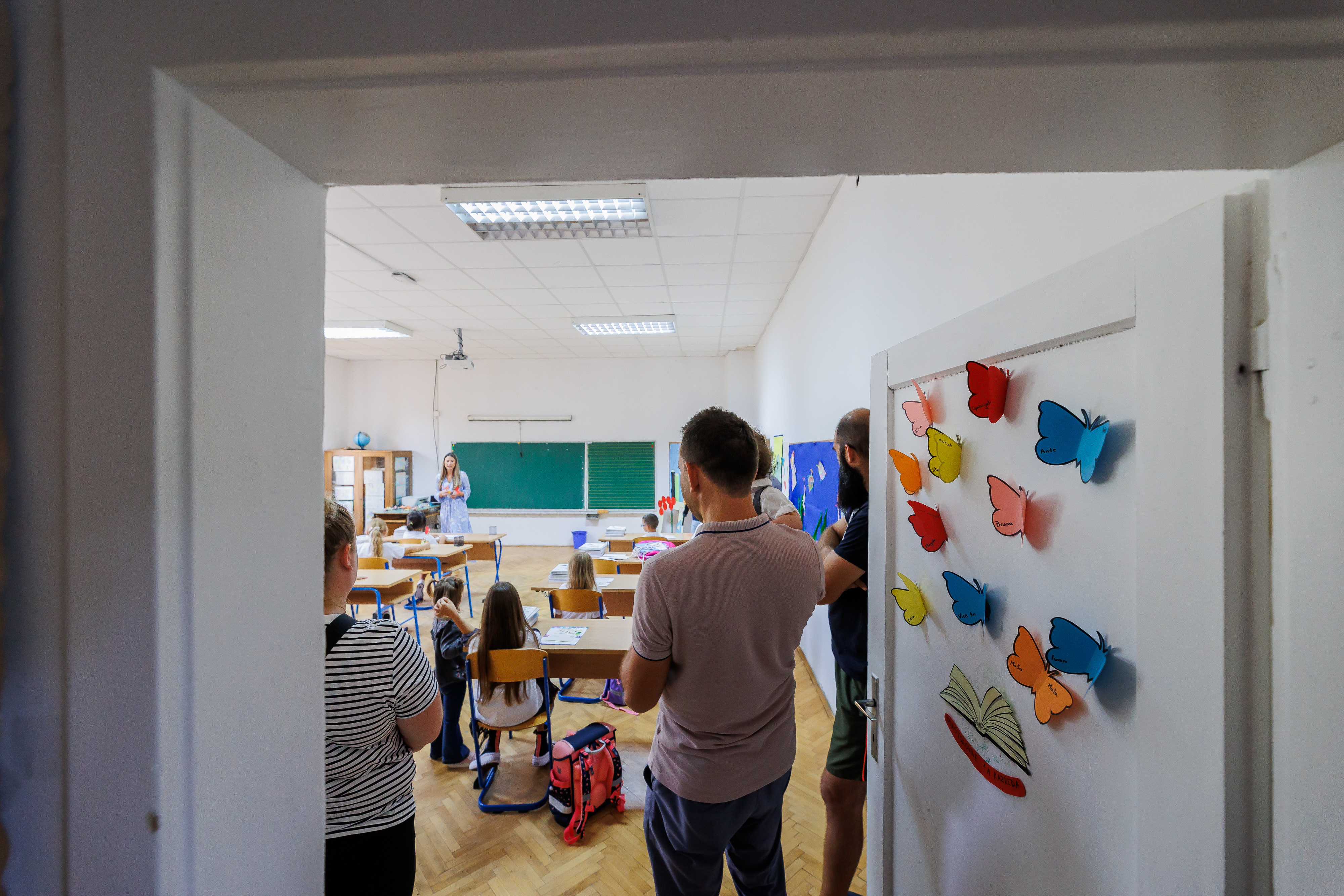 razred, škola, nastavnik, učitelj