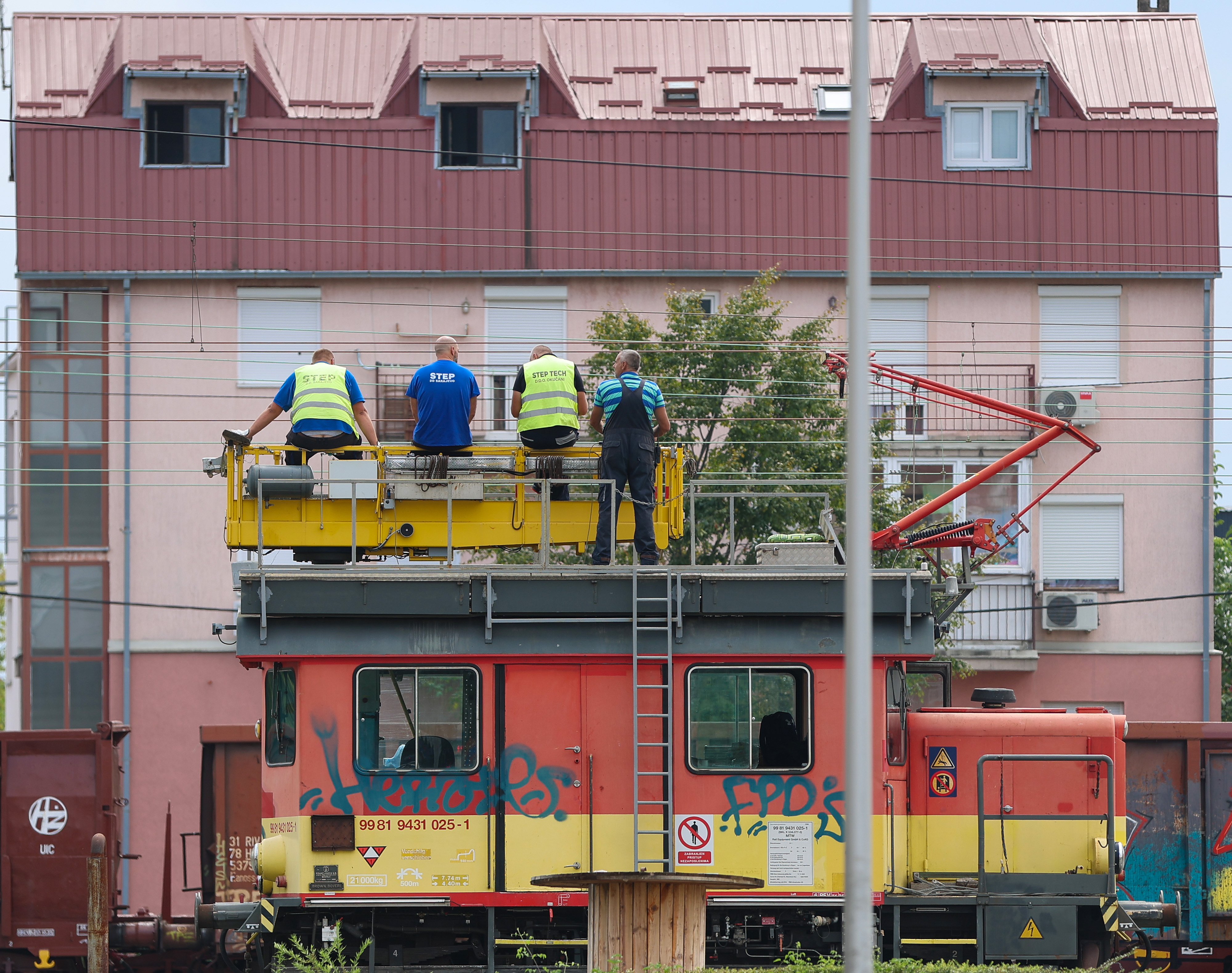 Zagreb: Održavanje infrastrukture Hrvatskih željeznica