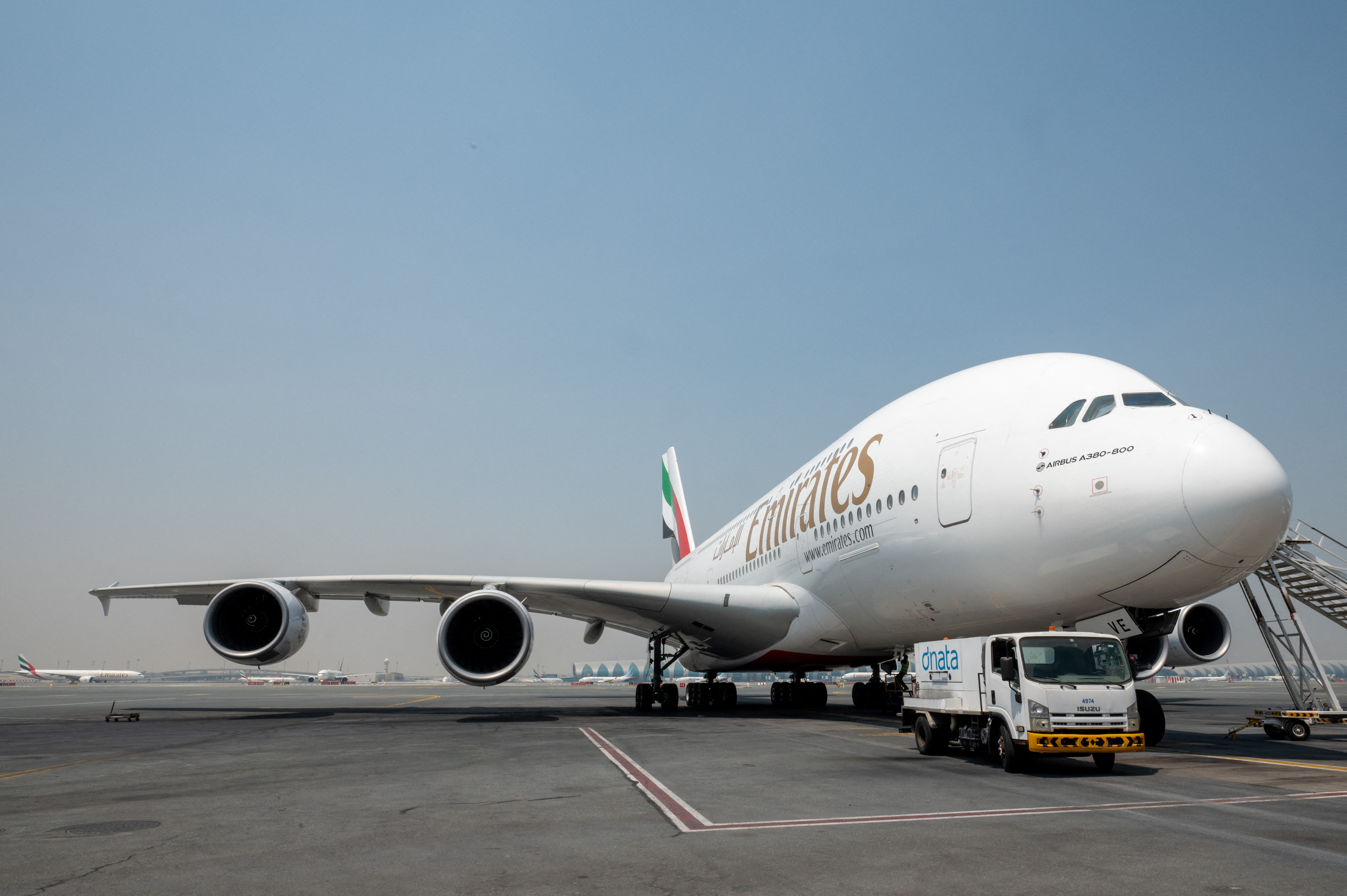 Dubai Emirates, zrakoplov