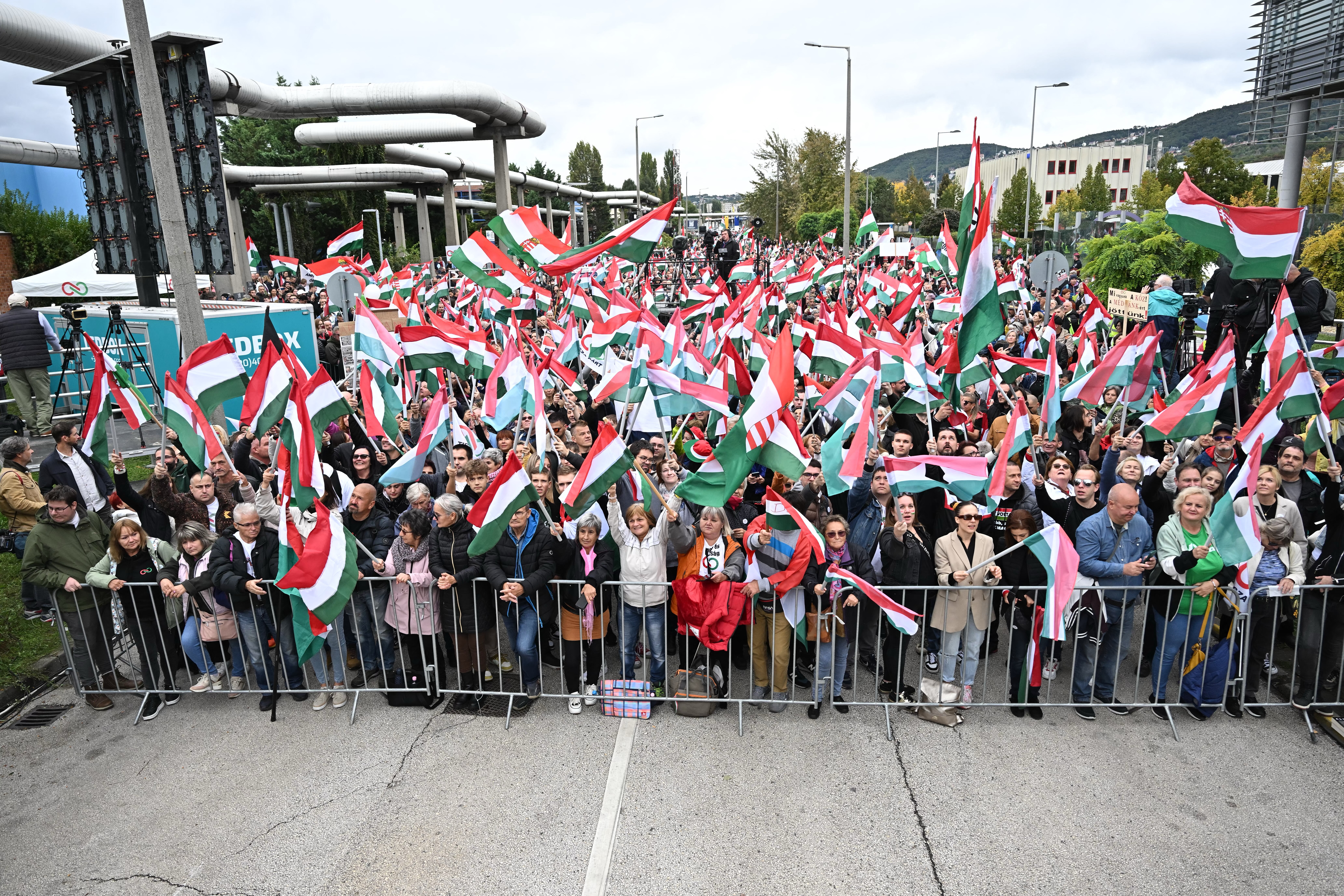 prosvjed, Budimpešta