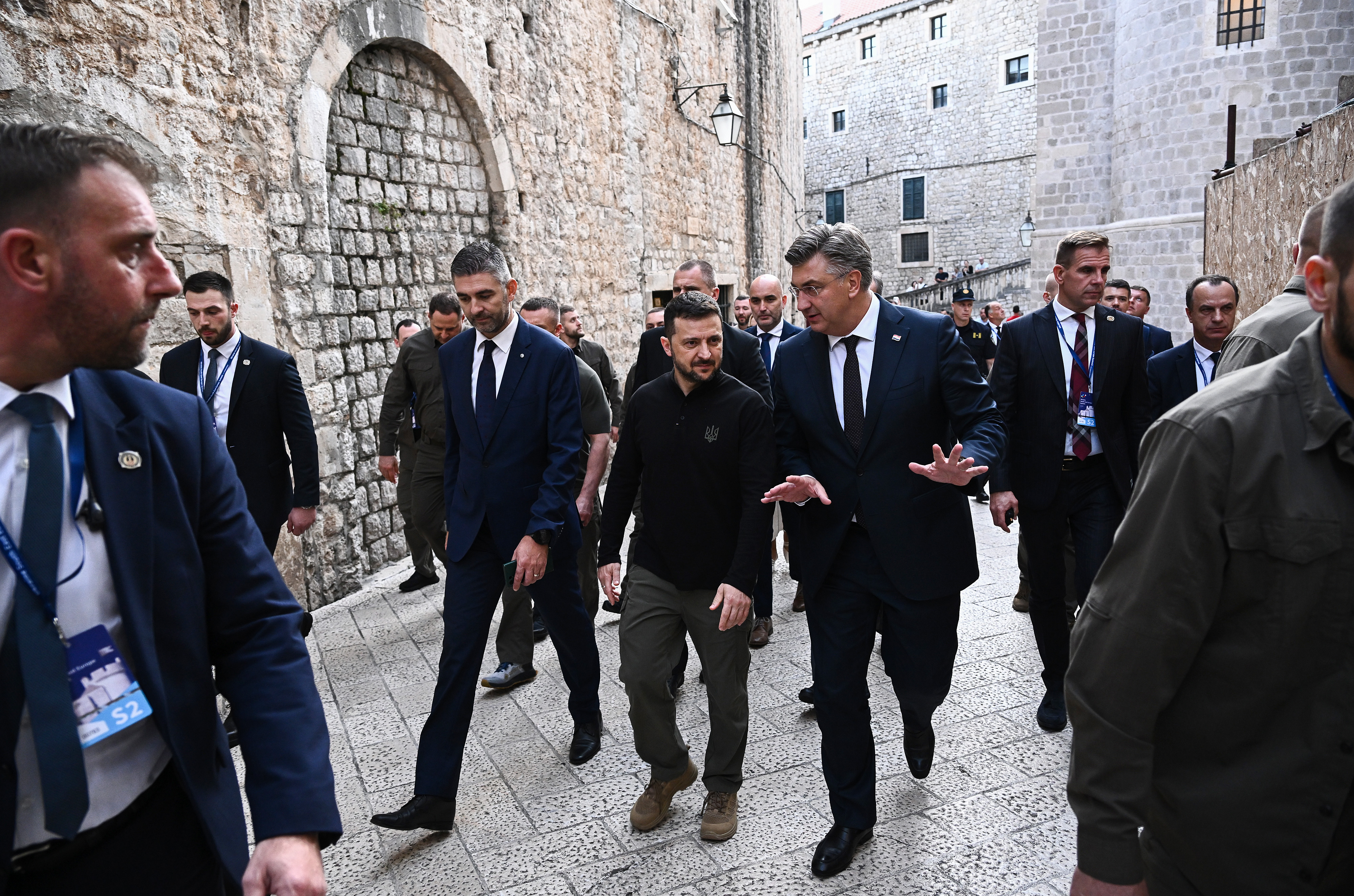 stradun, volodimir zelenski, andrej plenković