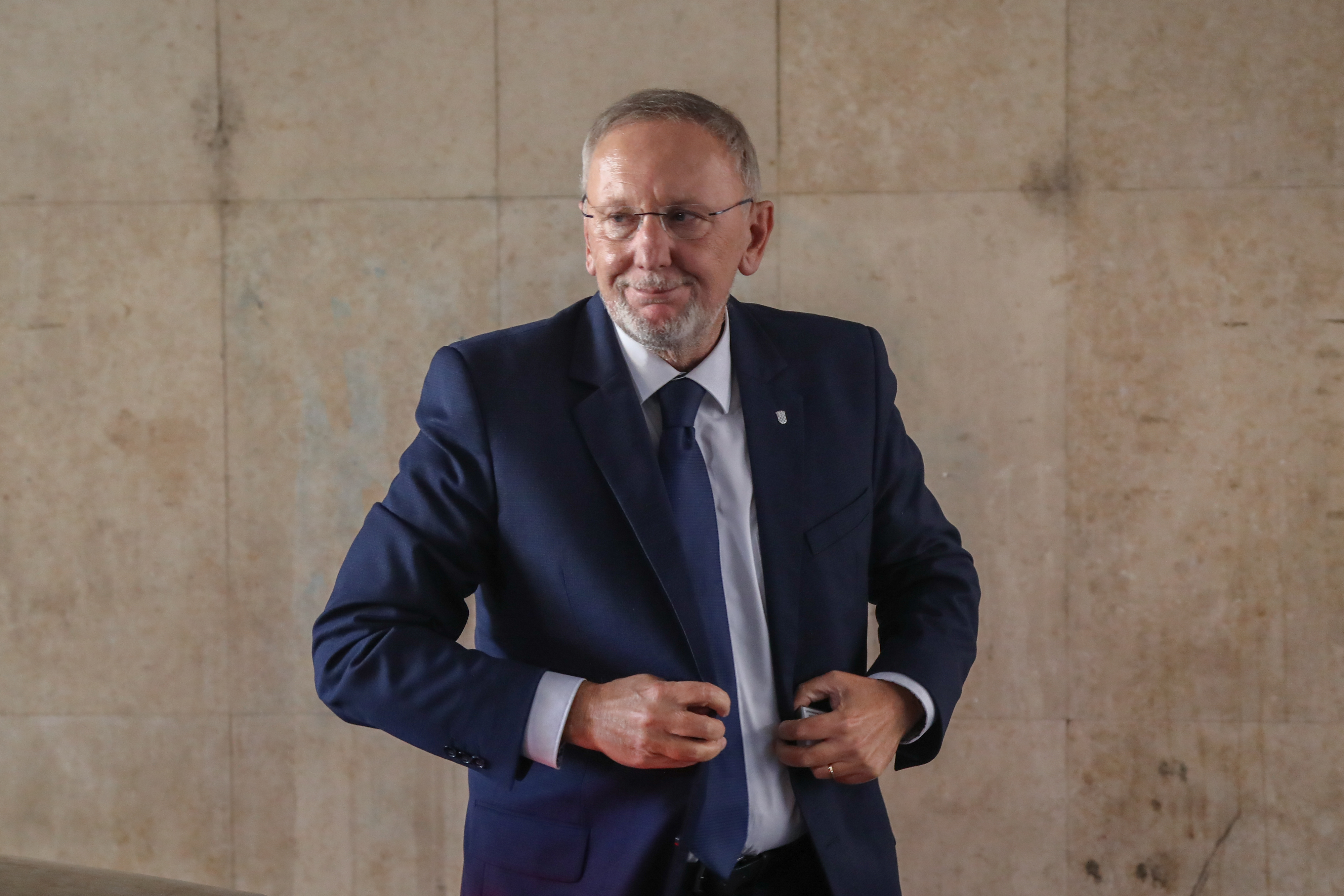 Zagreb: Dolazak članova HDZ-a na Sjednicu Predsjedništva stranke