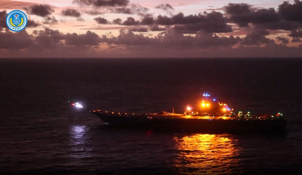 CHINA-TAIWAN-MILITARY-DRILLS