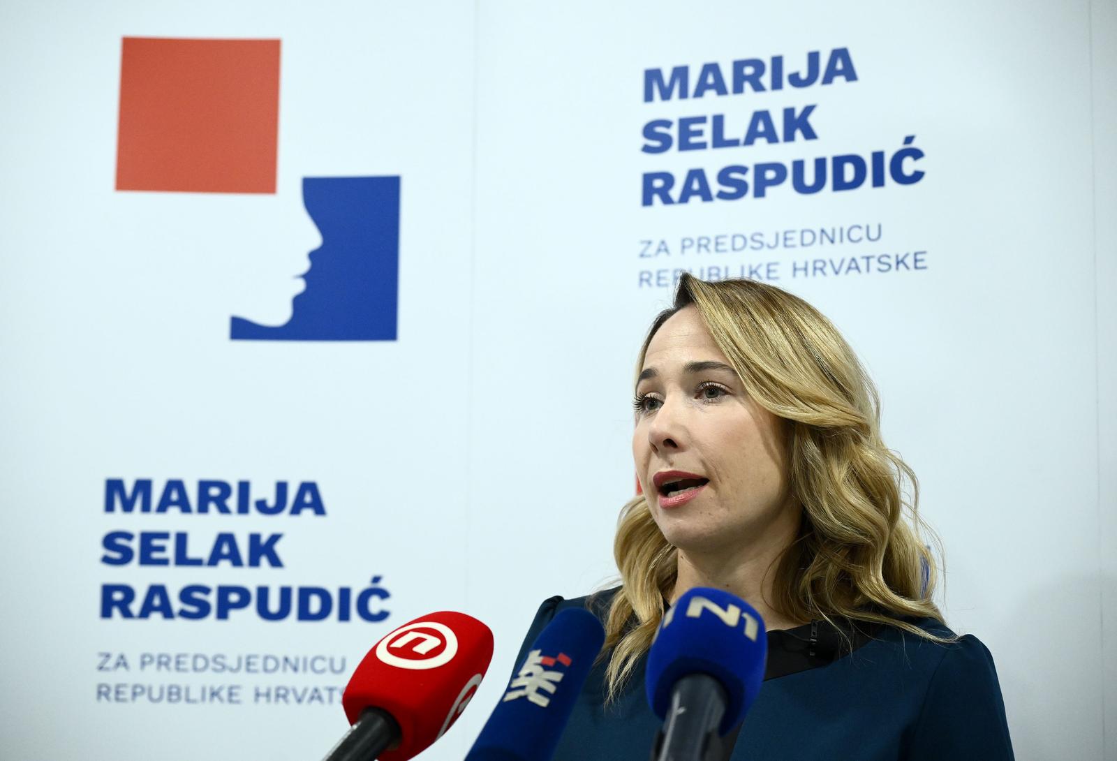 Zagreb: Marija Selak Raspudić objavila je kandidaturu za predsjednicu Republike Hrvatske