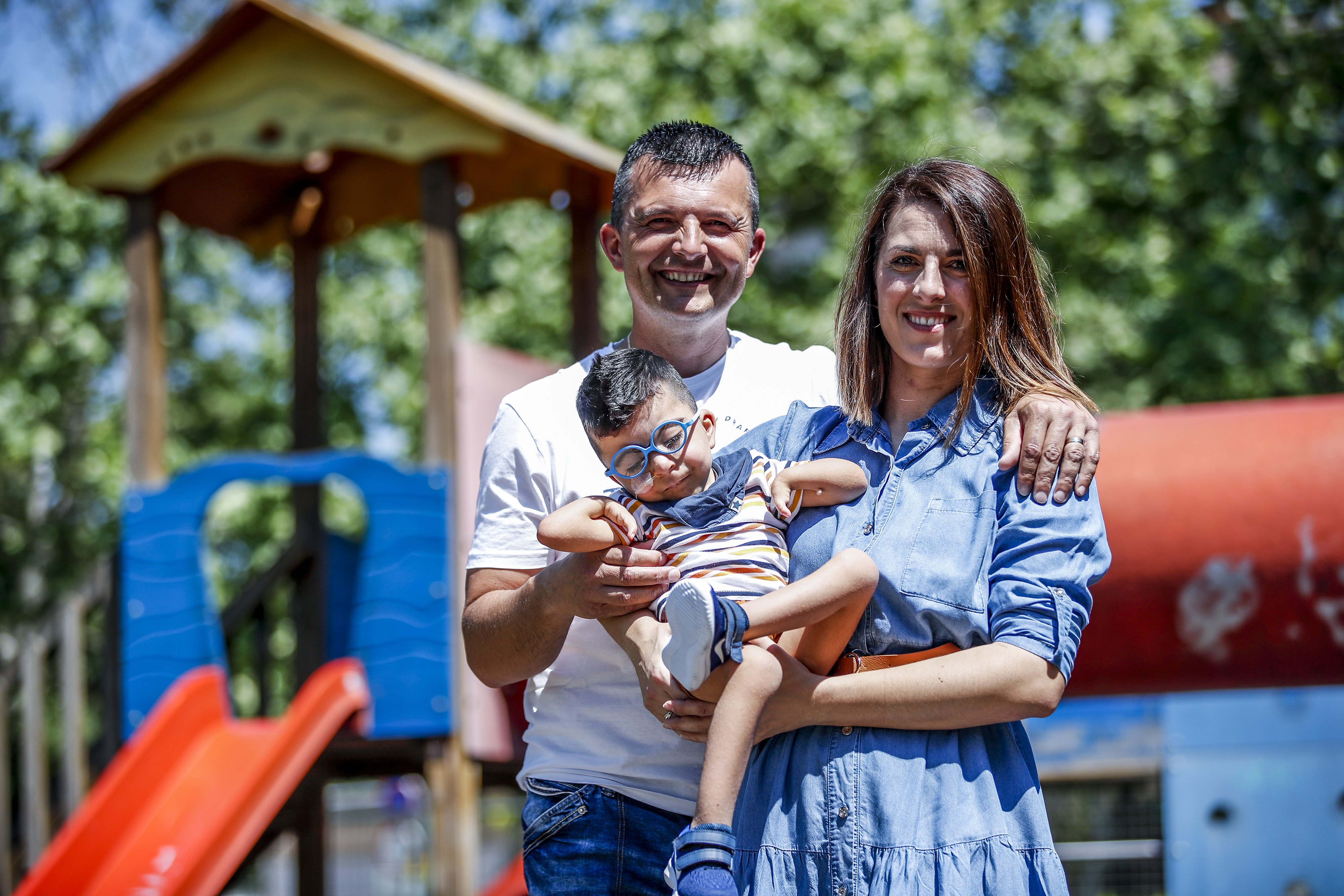 Zagreb: Ante, dječak rođen s rijetkom bolešću