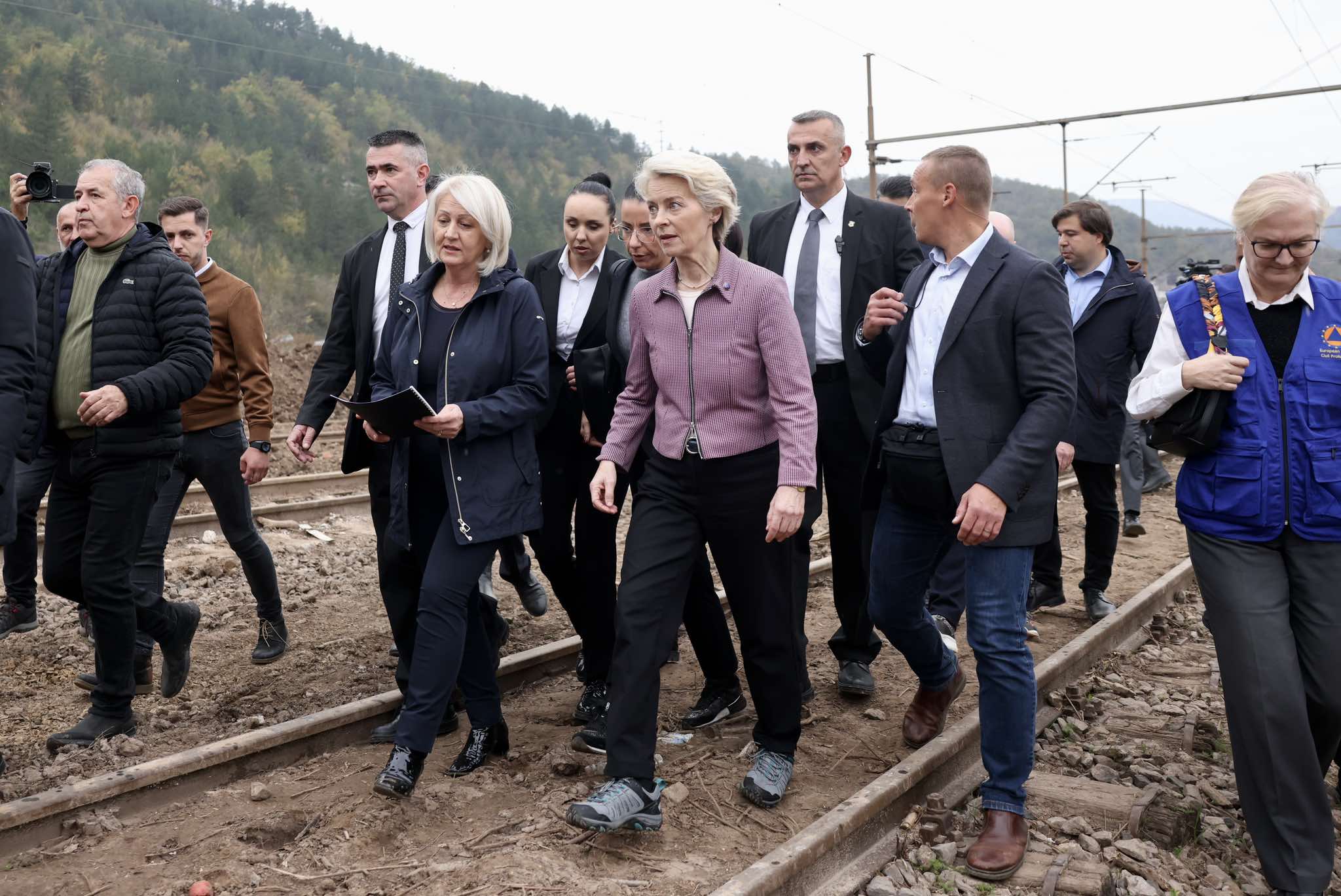 Ursula von der Leyen u posjeti Jablanici