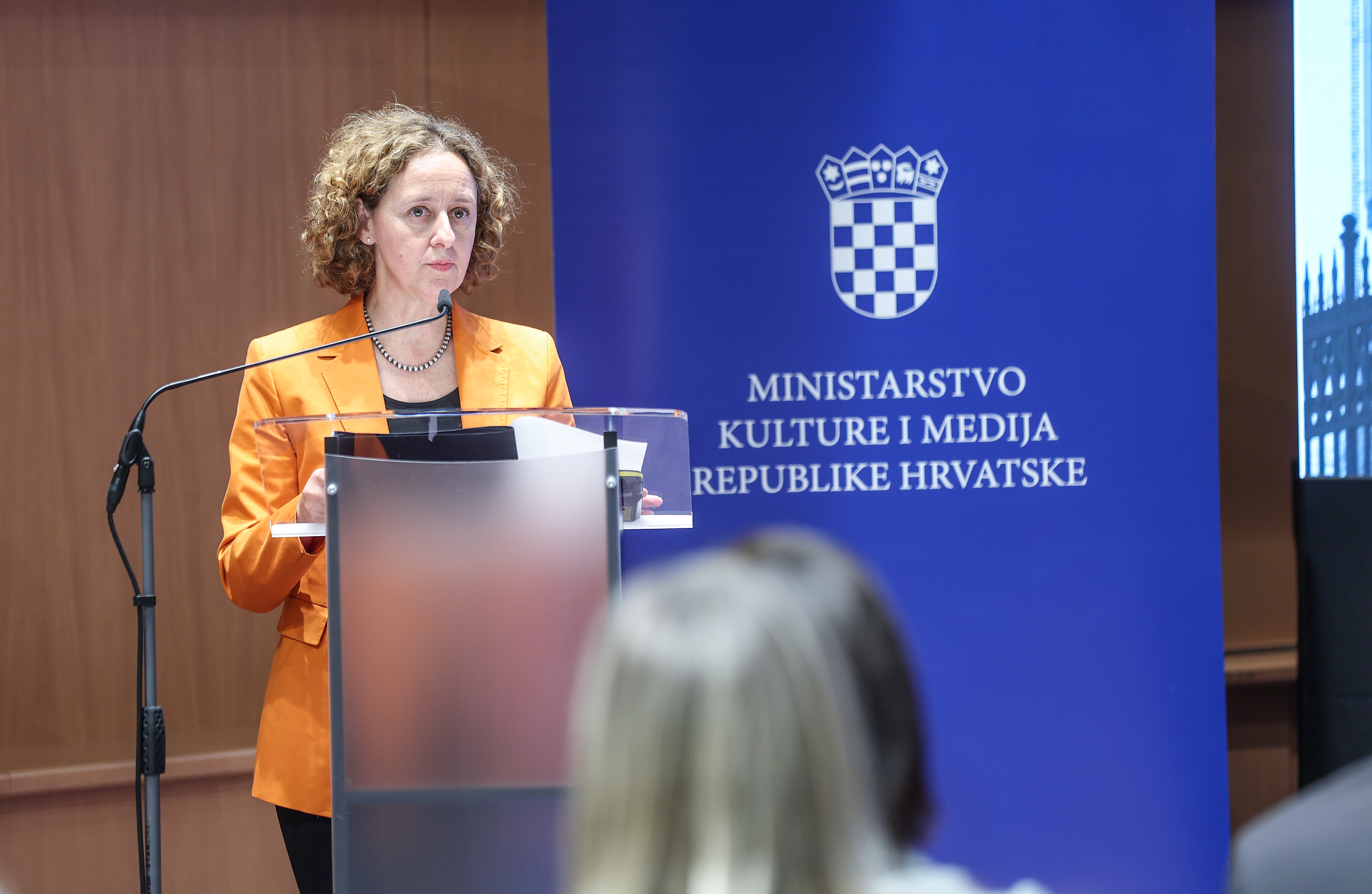 Zagreb: Ministrica Obuljen Koržinek i ministar Bačić sudjelovali su na konferenciji „Iskustva obnove graditeljske baštine nakon potresa“