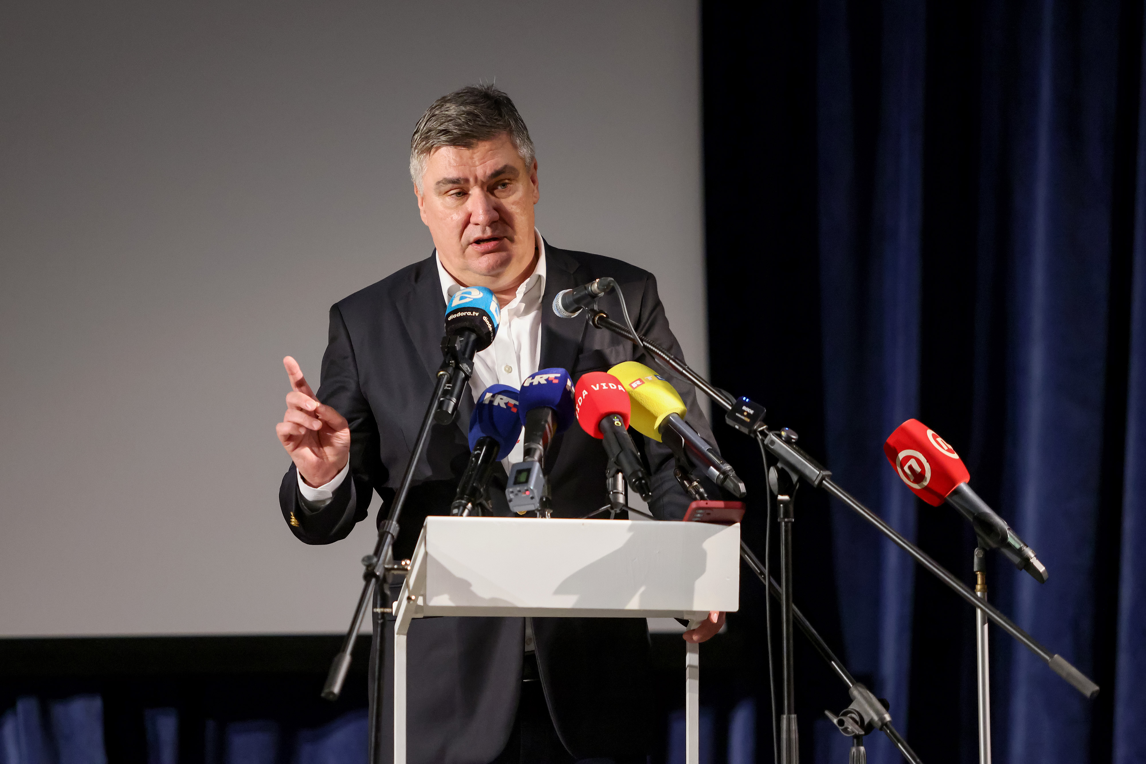 Zadar: Predsjednik Zoran Milanović na obilježavanju 80. godišnjice oslobođenja Zadra