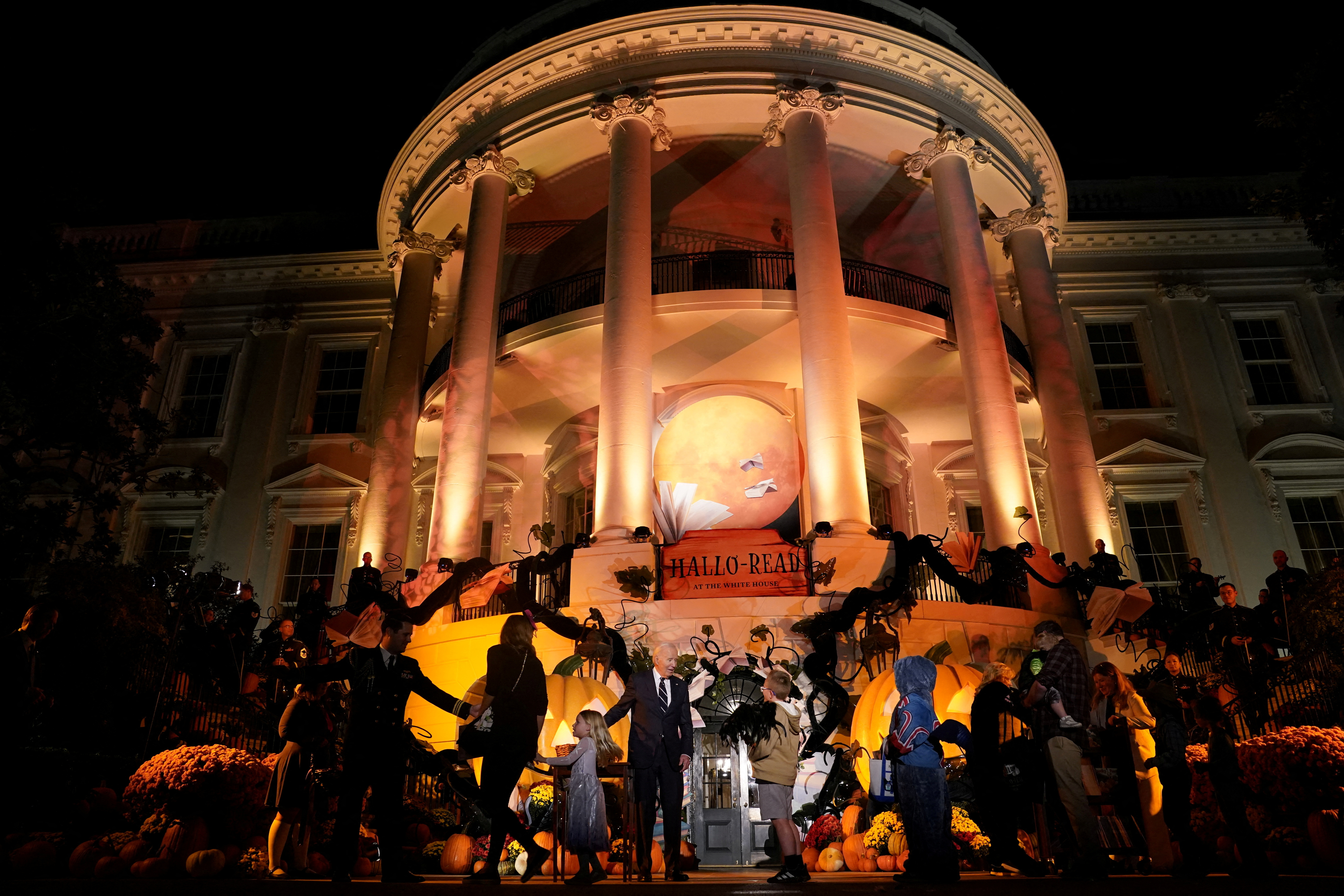 bijela kuća, halloween, noć vještica