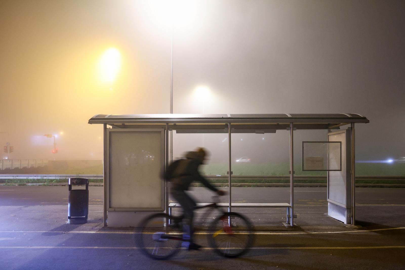 Gusta magla u Zagrebu